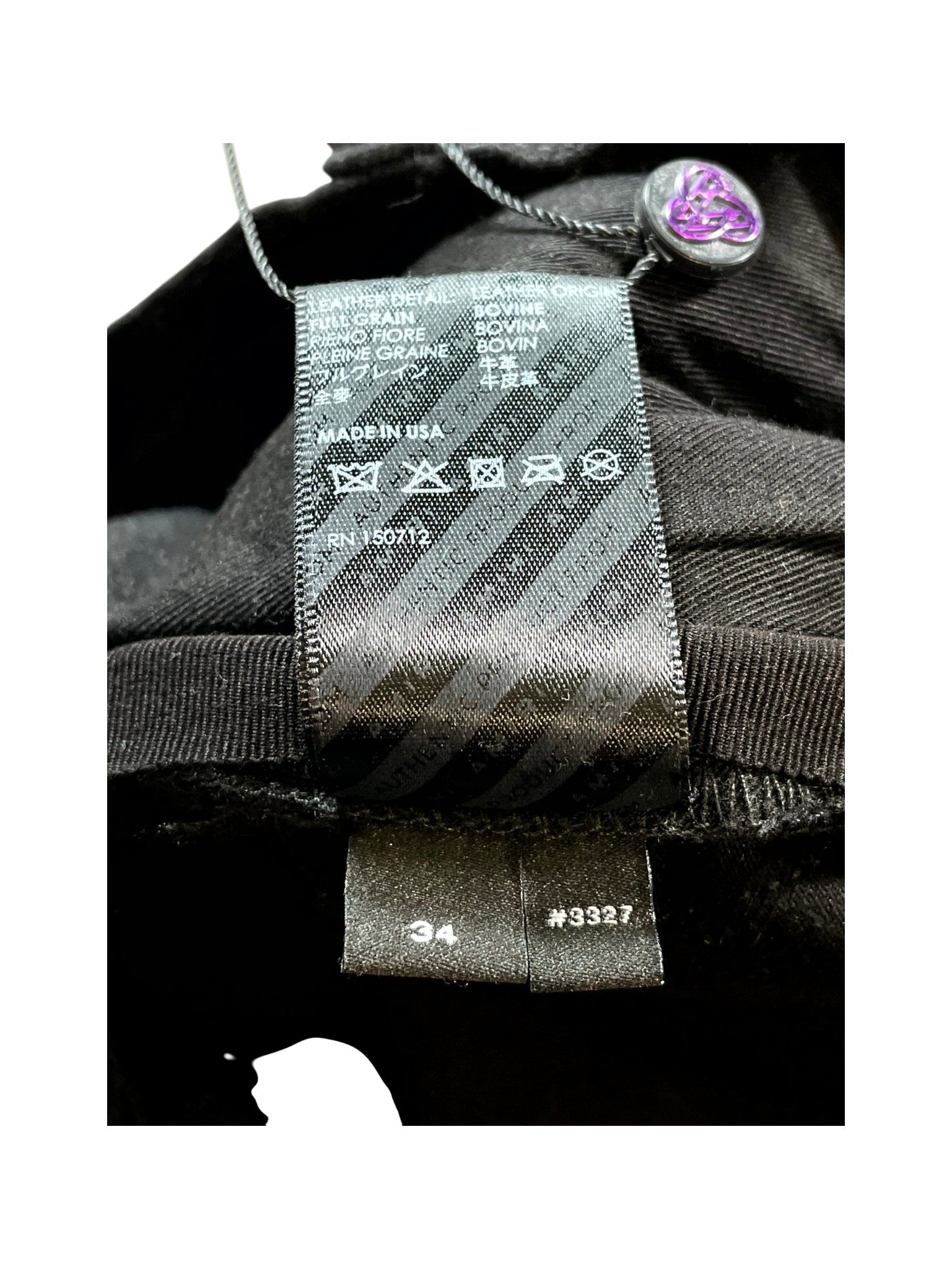 Amiri "MX1 Patch" Black & Gold Jeans