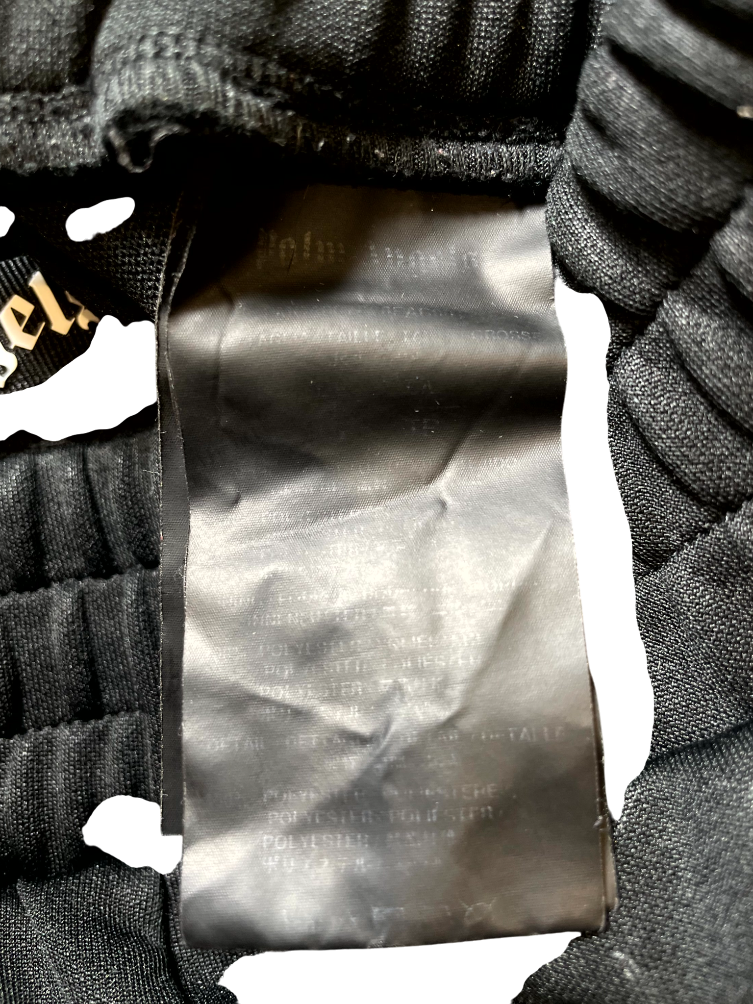 Palm Angels Stripe Black & White Track Pants