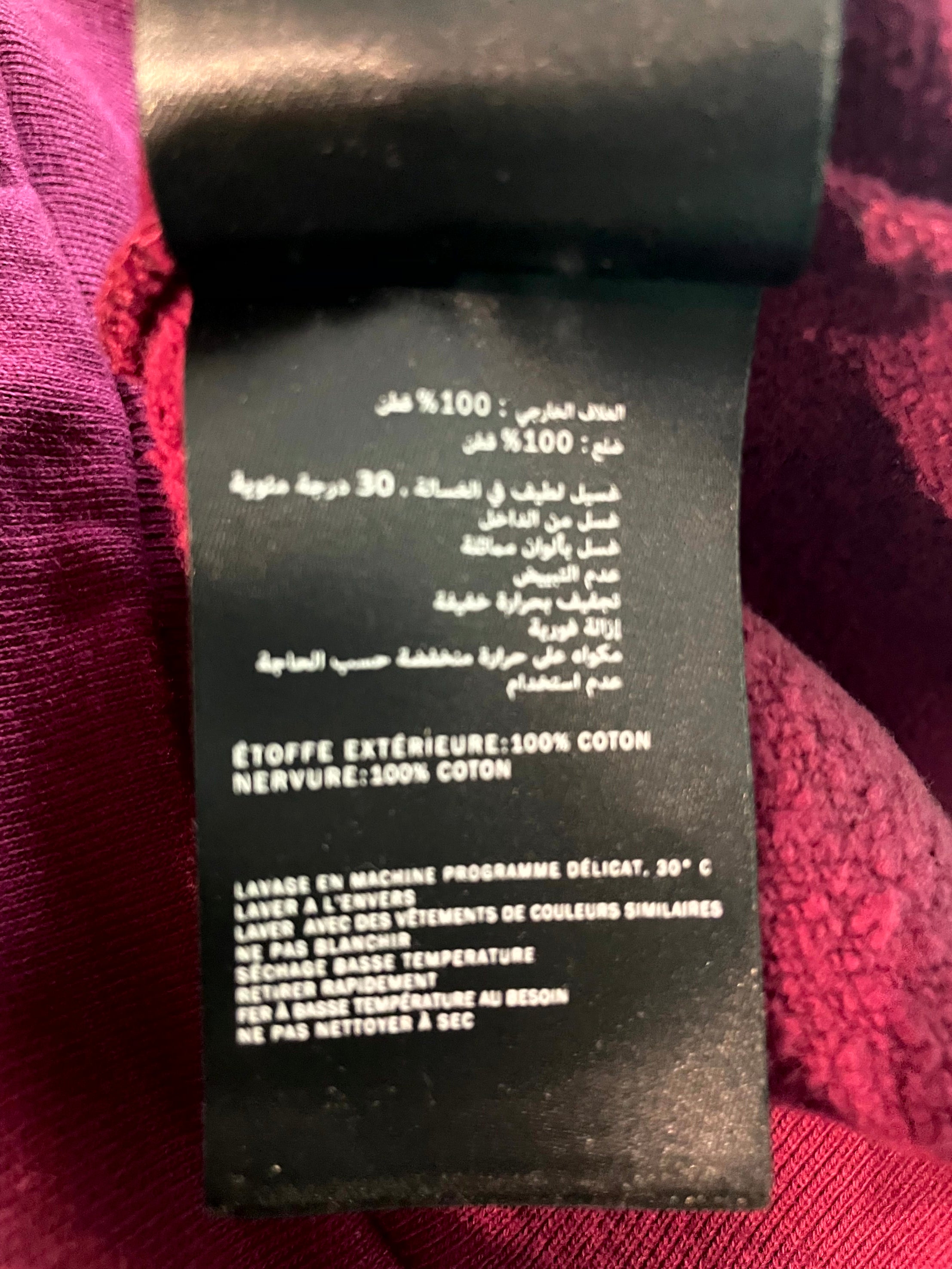 Kith Bergdorf Goodman Crewneck Maroon Tee