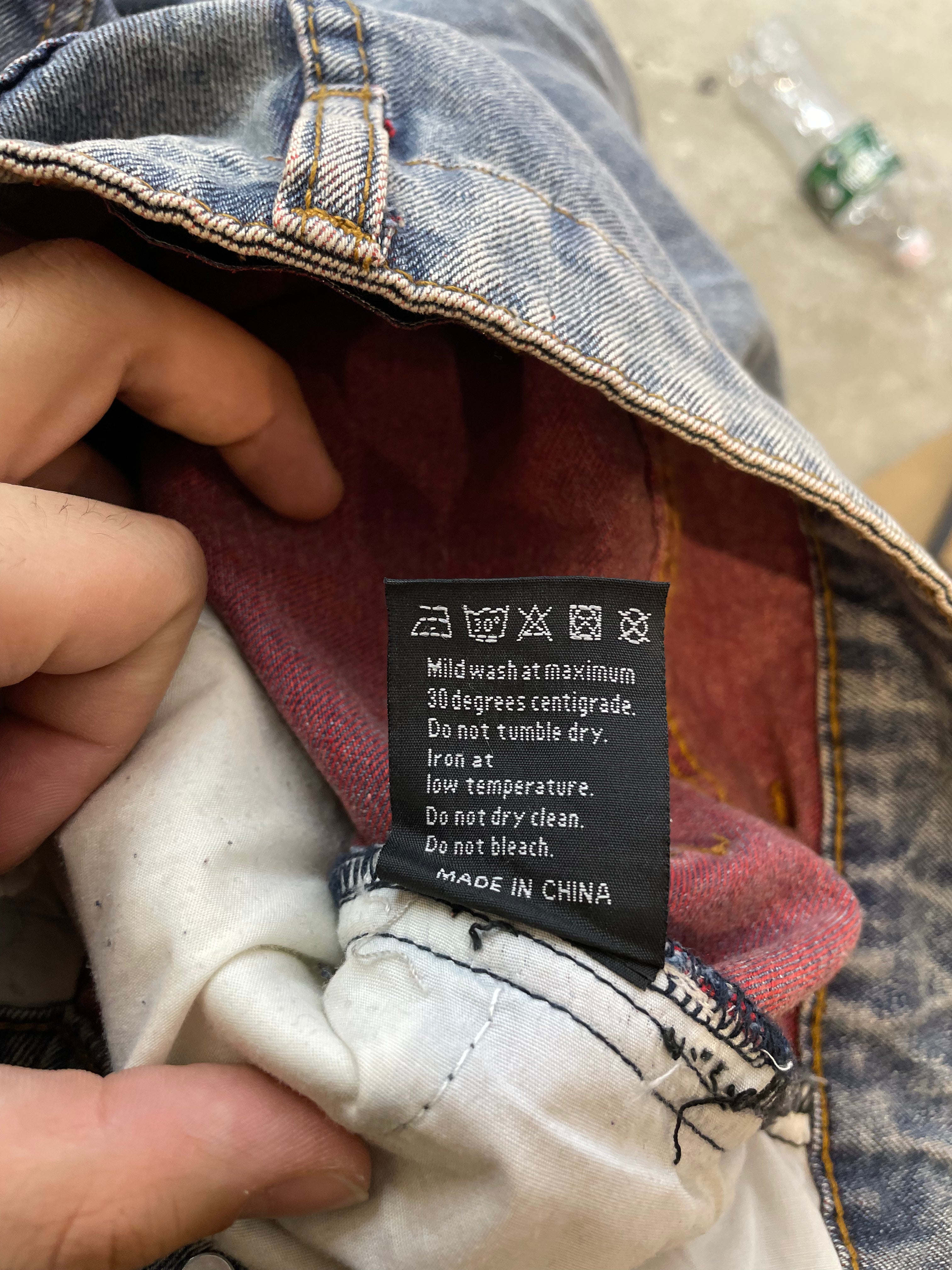 WDW Red Horseman Jeans