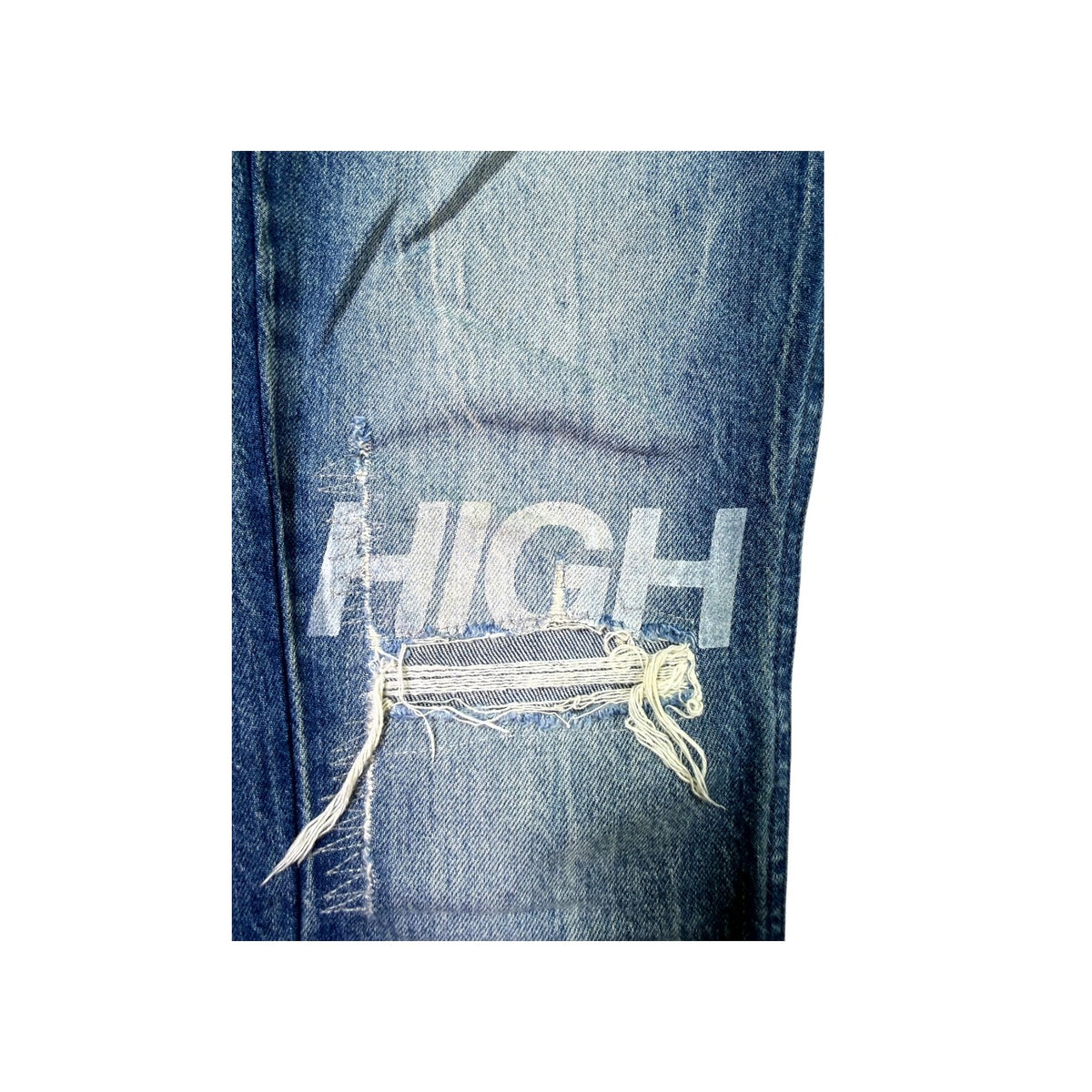 Ksubi Ripped Light Wash Jeans