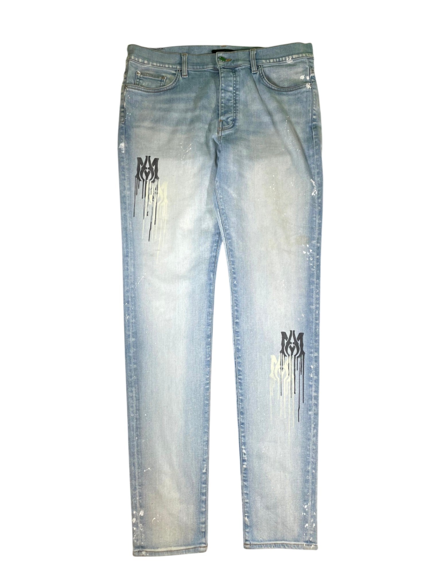 Amiri MA Slime Light Wash Jeans