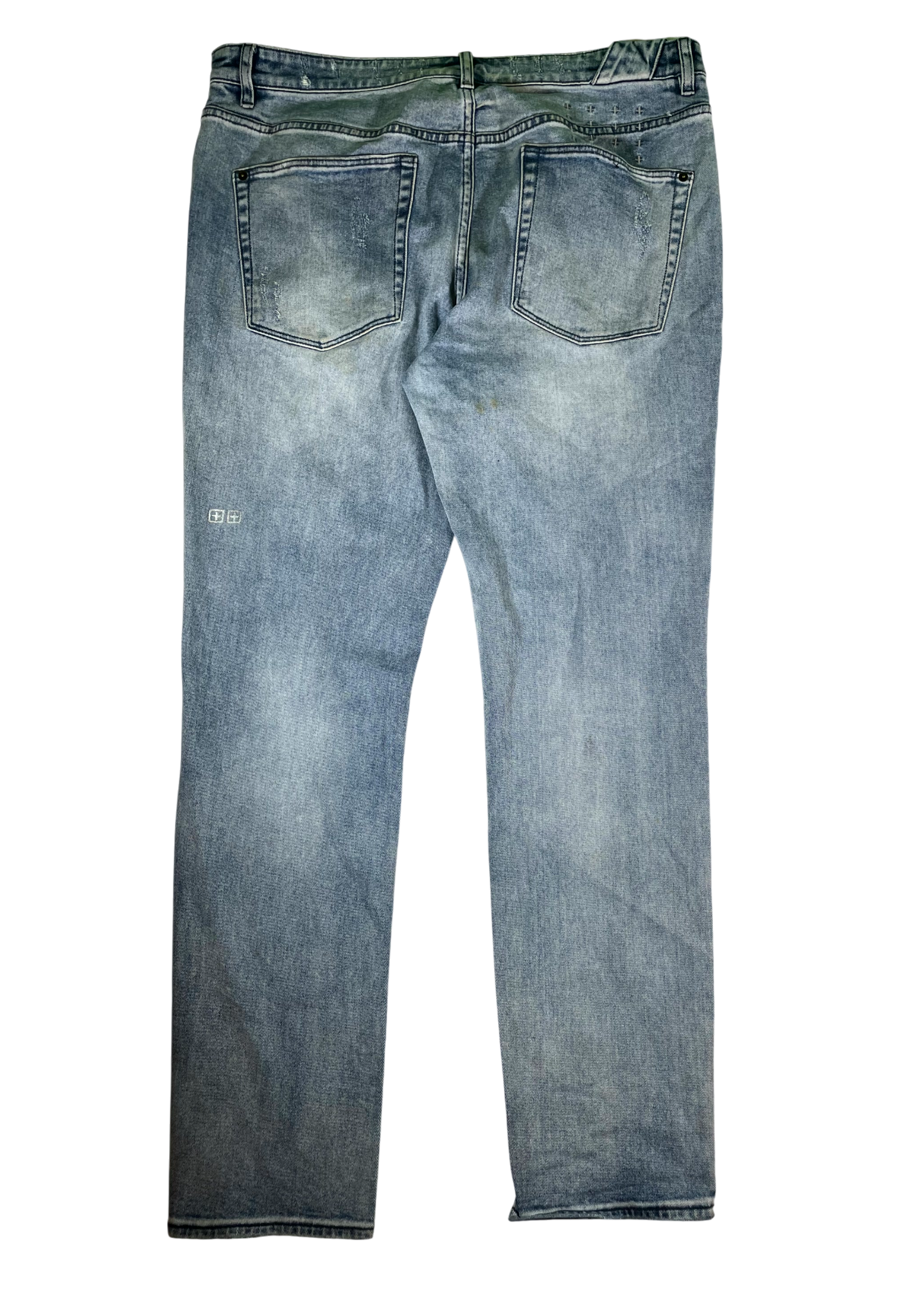 Ksubi Ripped Light Wash Jeans