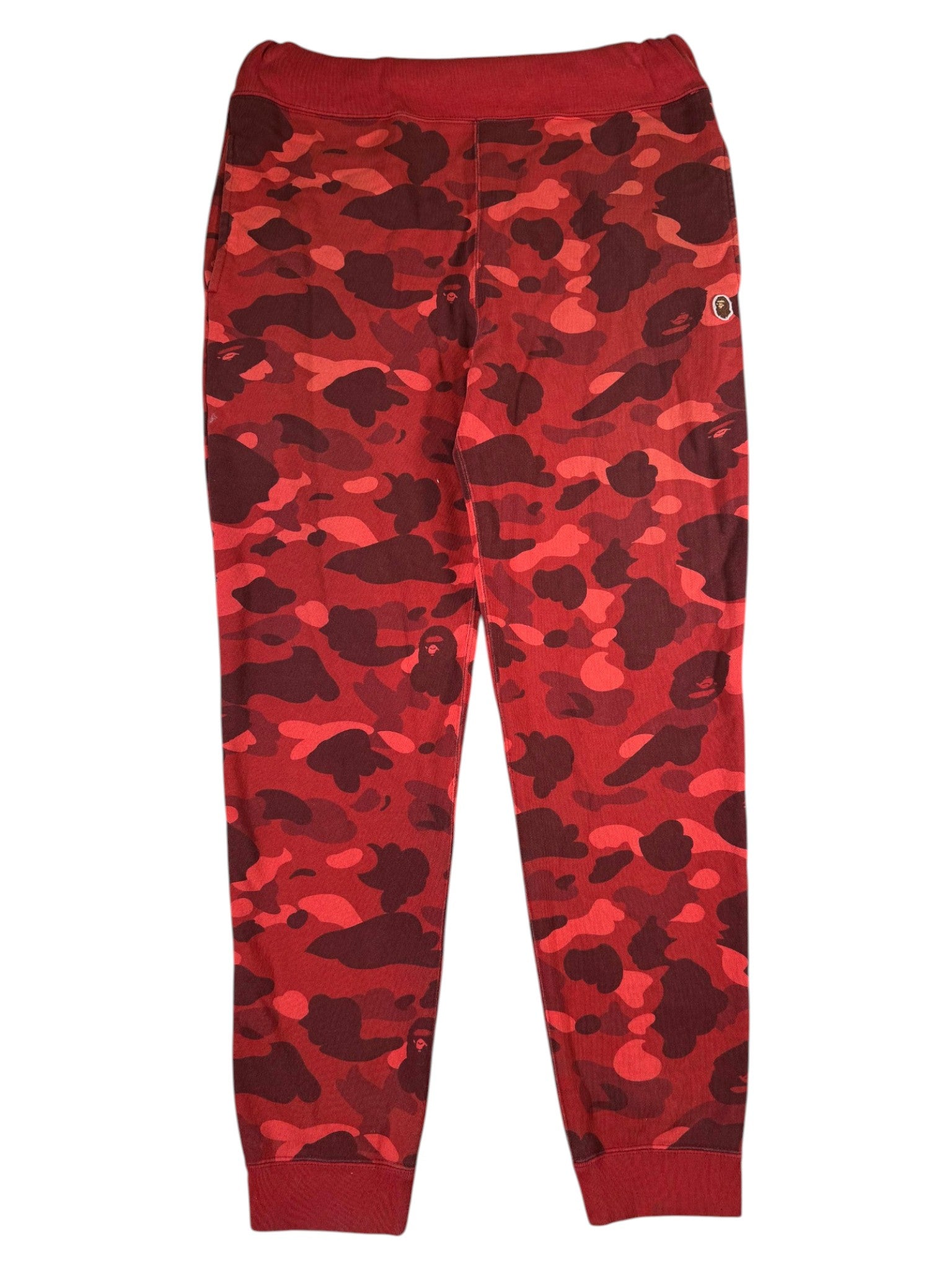 Bape Red Camo Sweats
