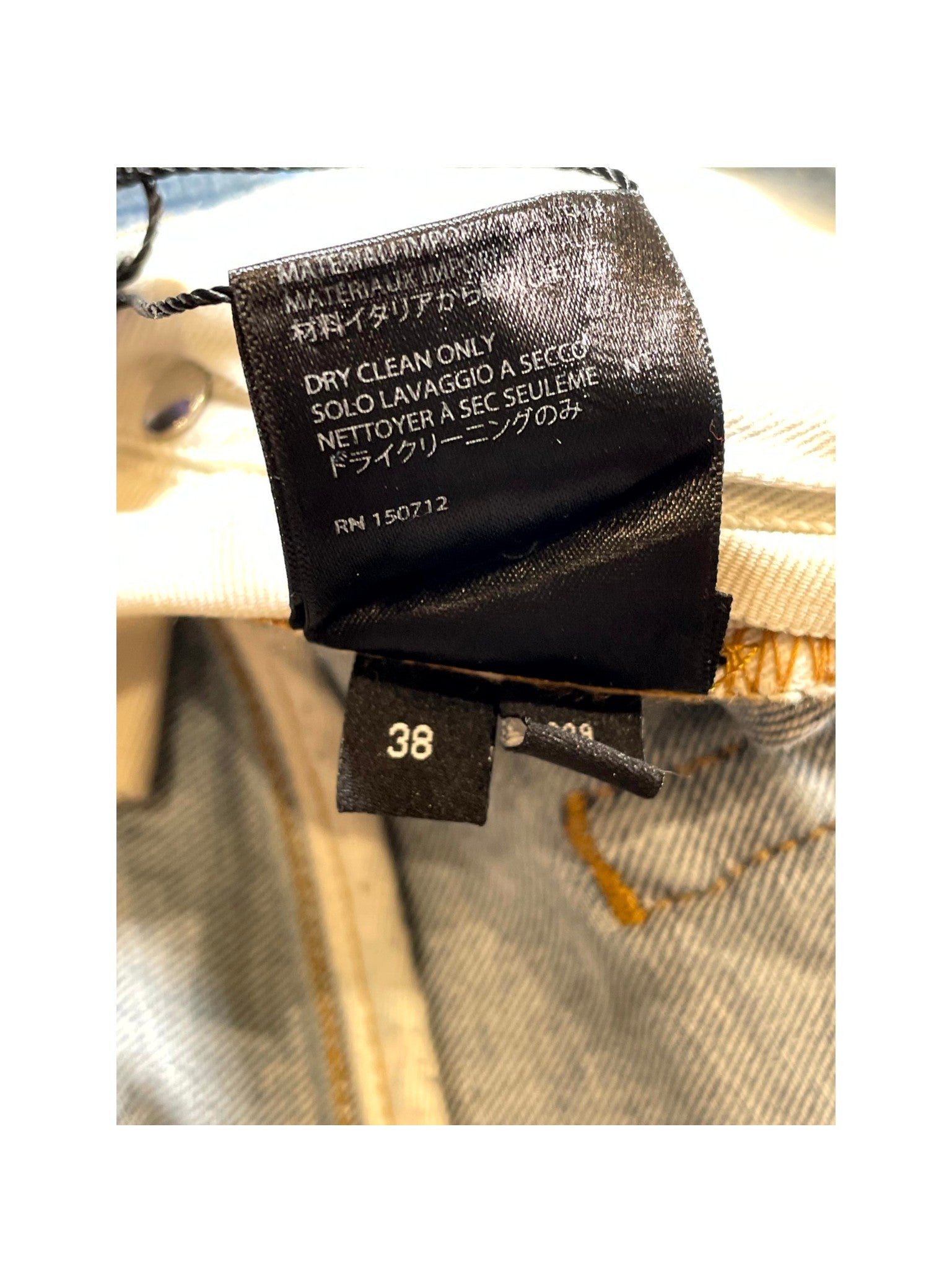 Amiri Thrasher Light Wash Jeans