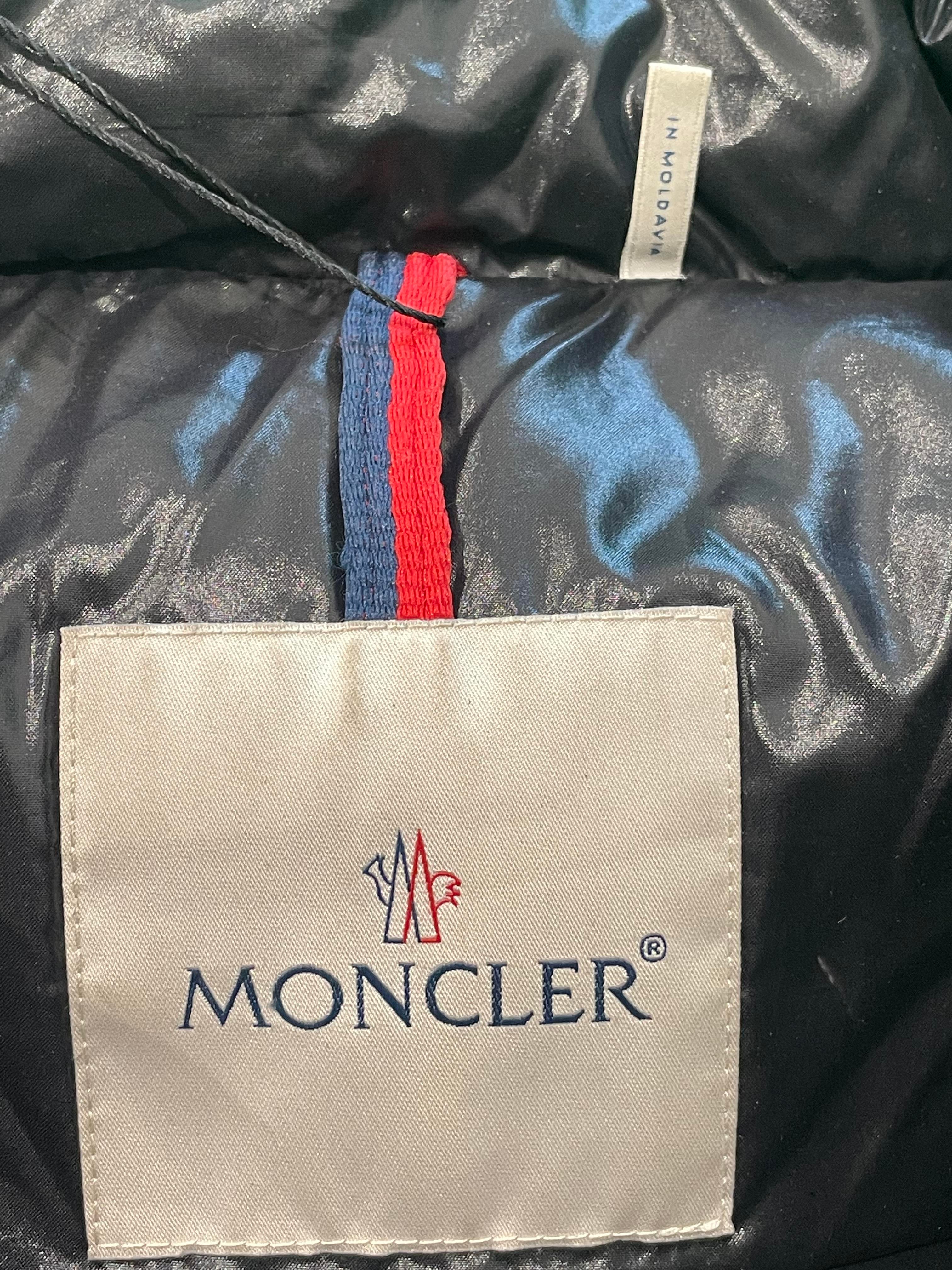 Moncler Black Puffer Vest (6 W)