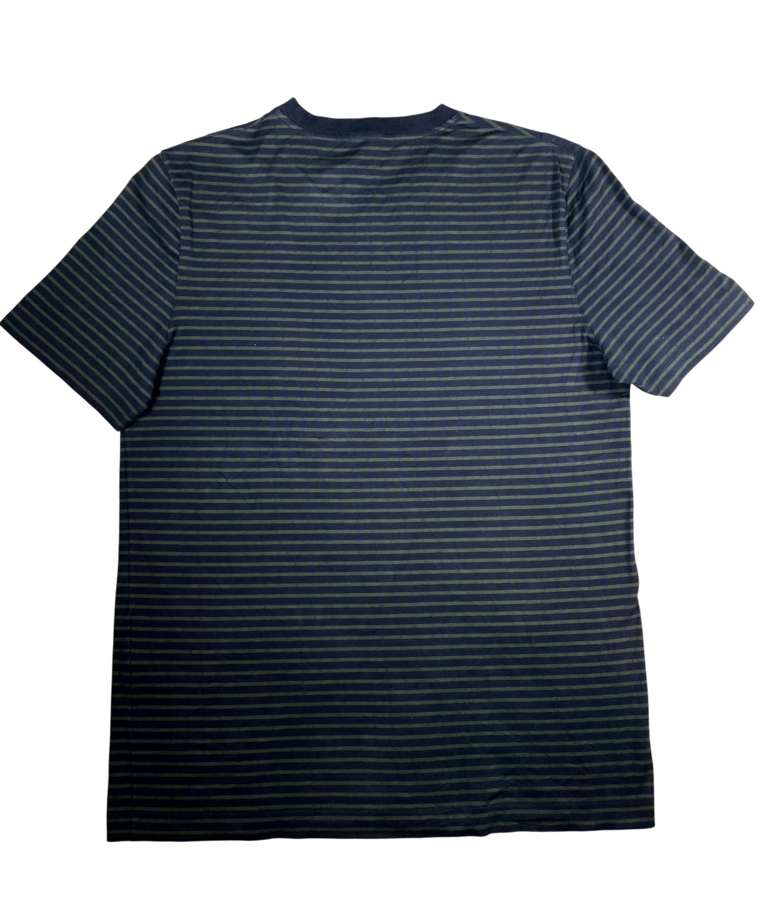 Louis Vuitton Striped V Green & Blue Tee