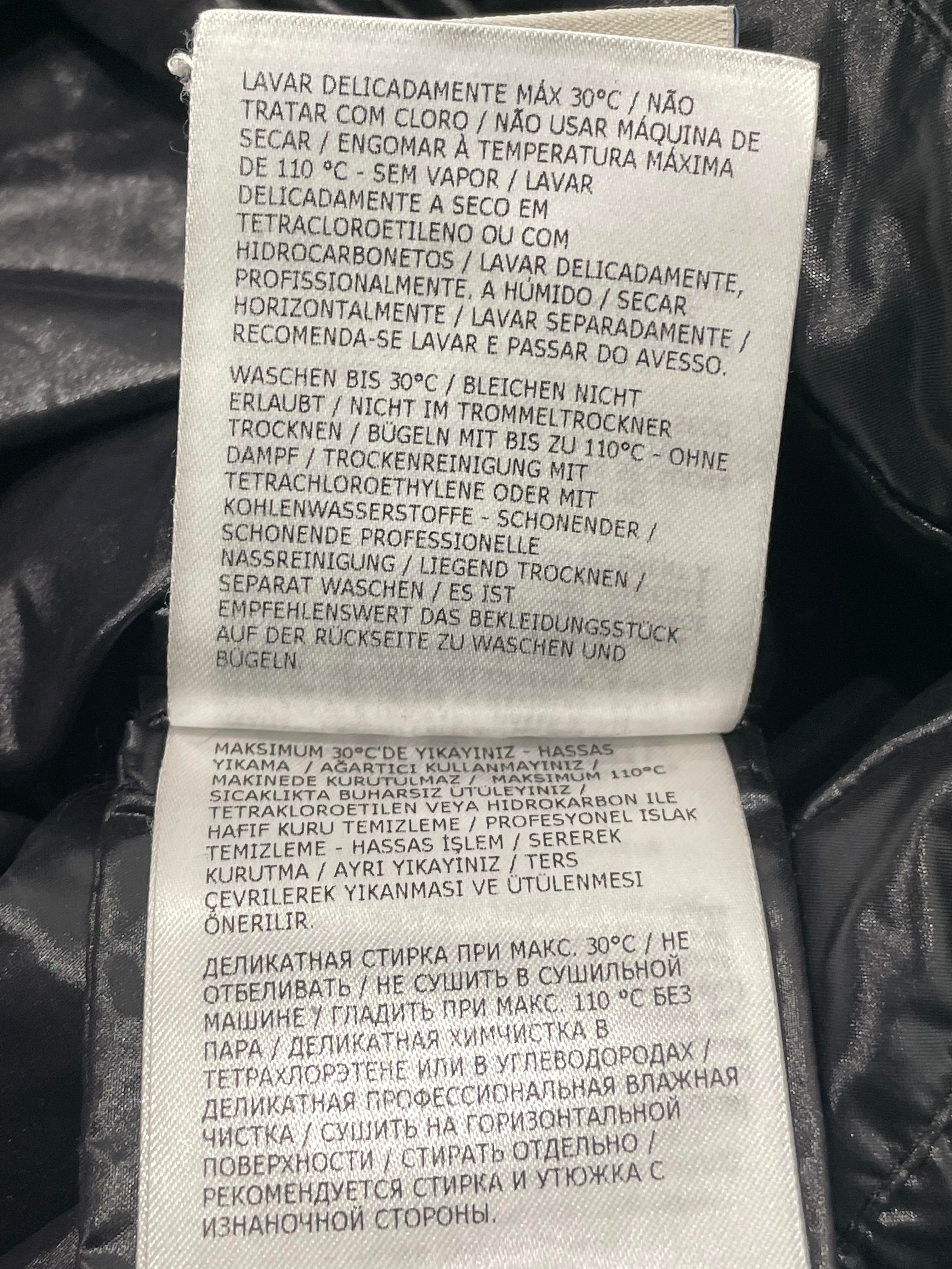 Moncler Black Puffer Vest (6 W)