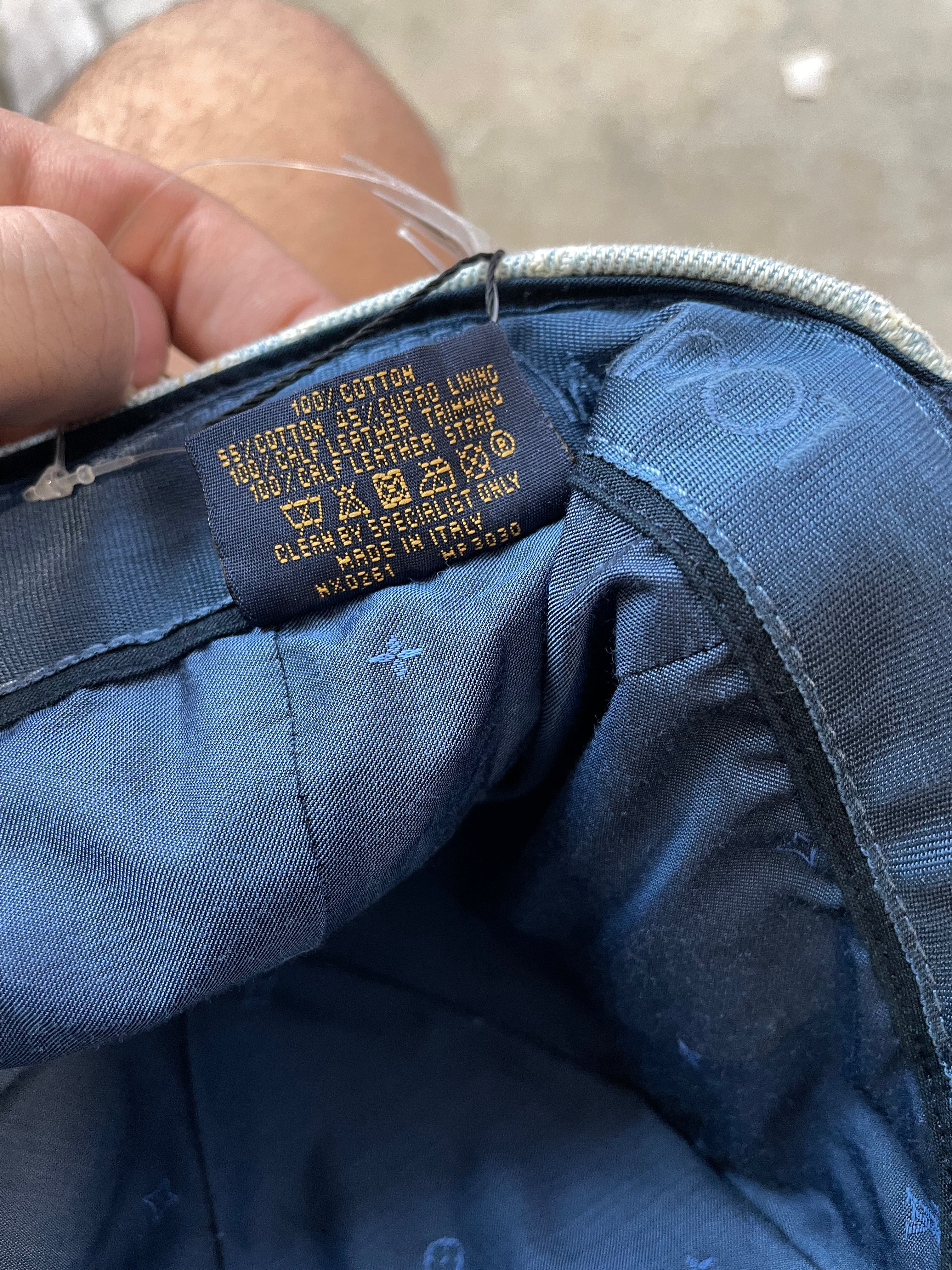 LV Casquette Legacy Denim Cap