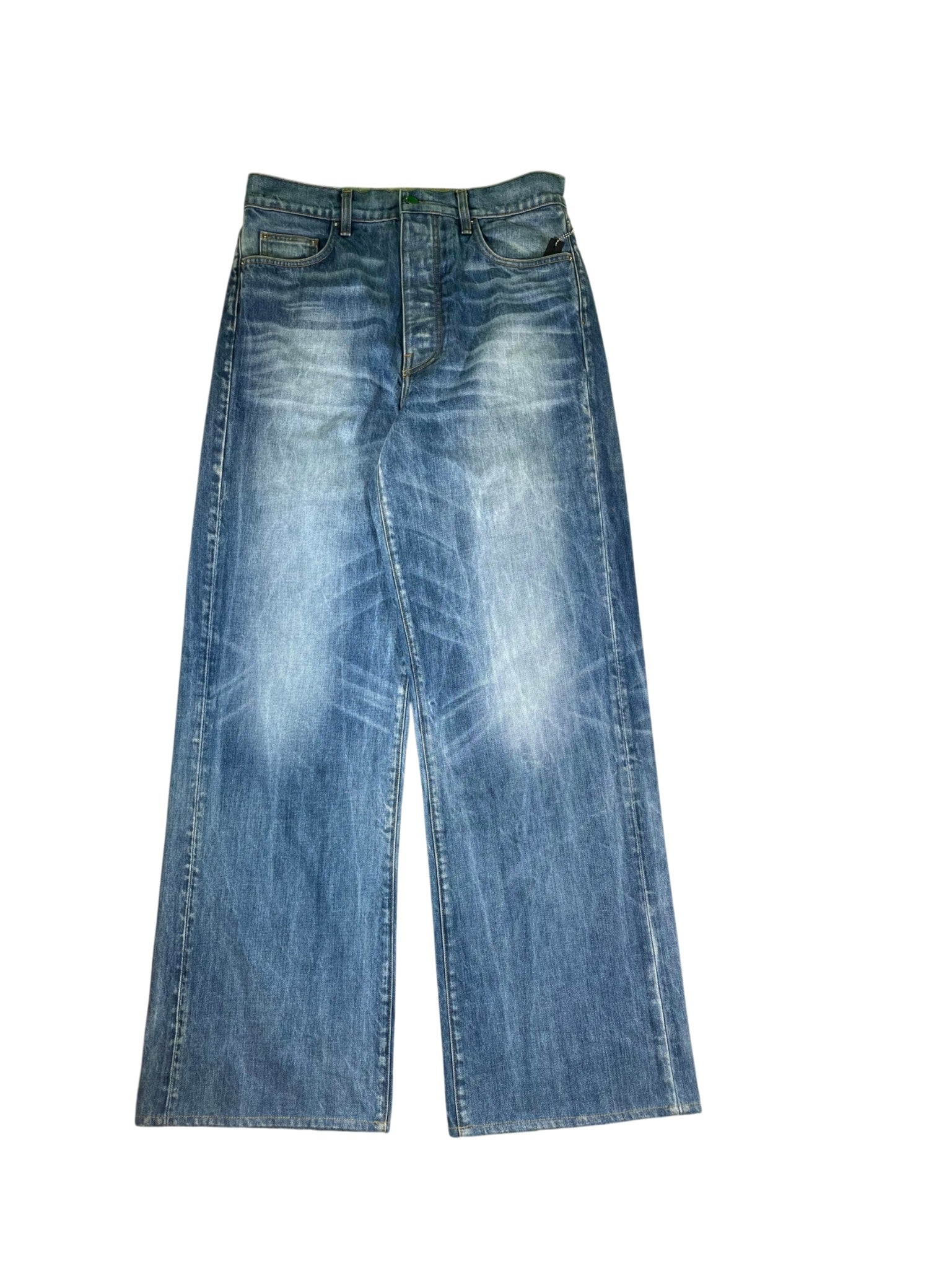 Amiri Straight Leg Denim Light Wash Jeans