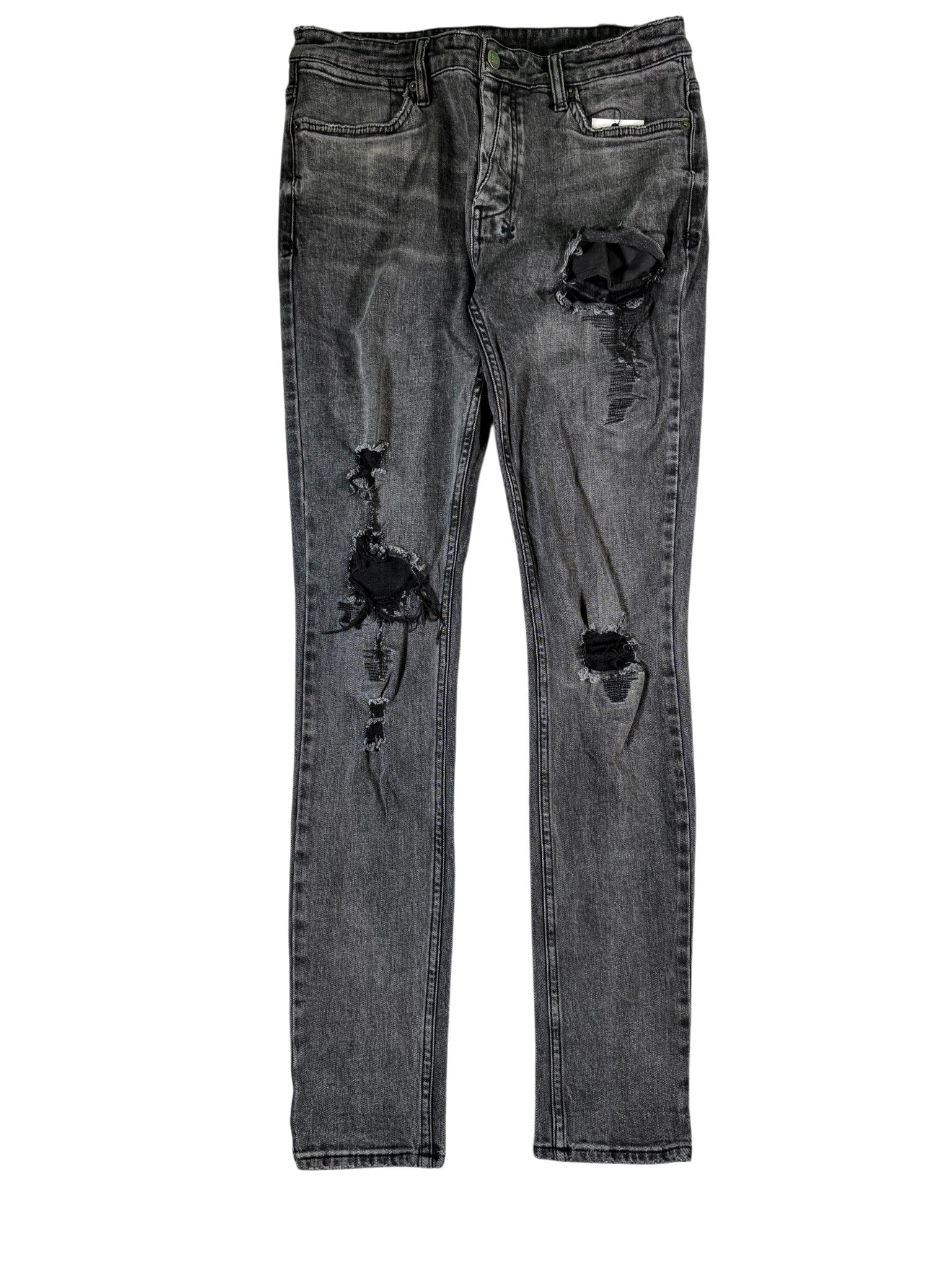 Ksubi Ripped Grey Jeans