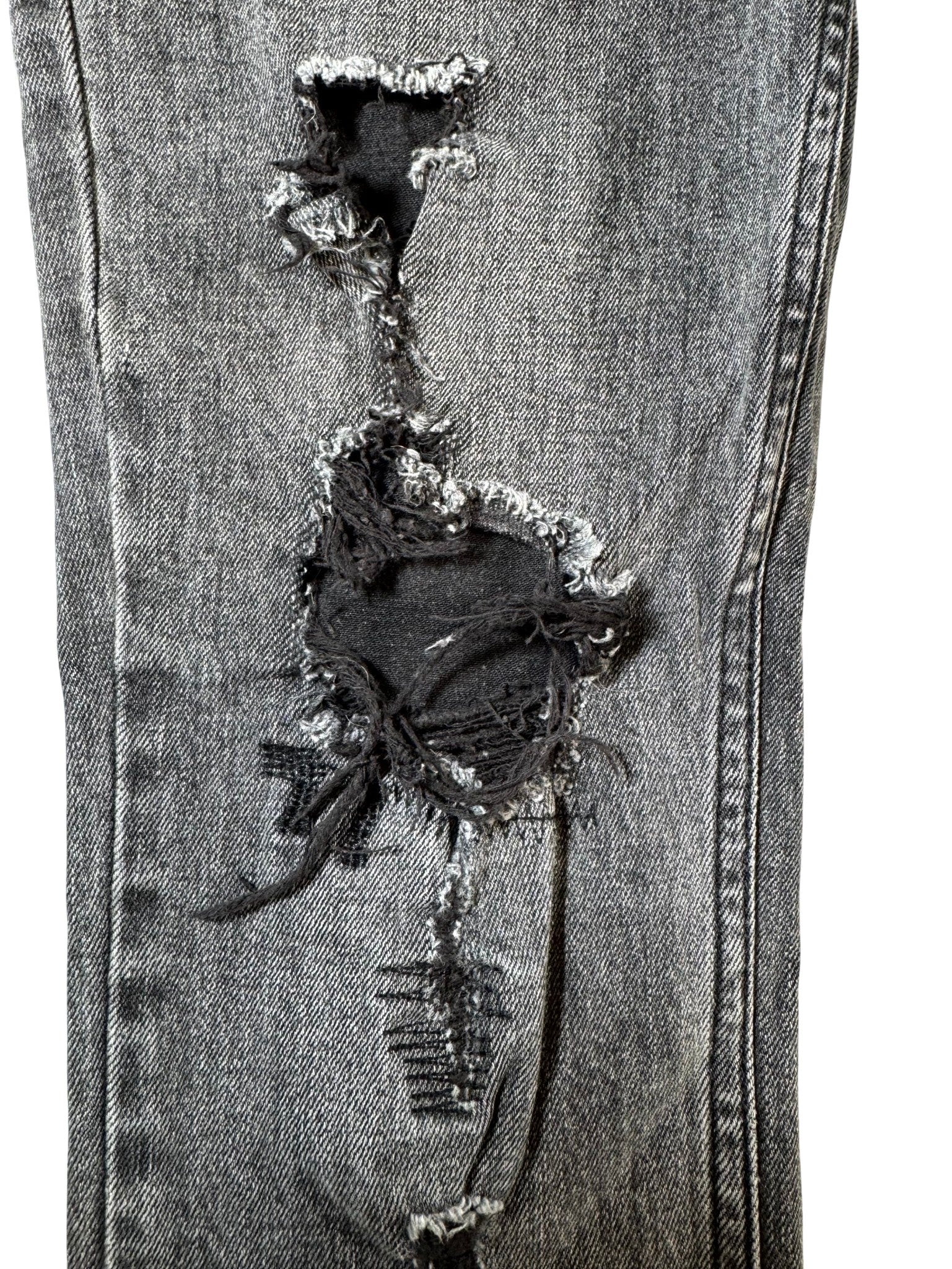 Ksubi Ripped Grey Jeans