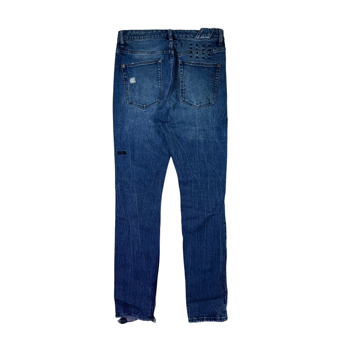 Ksubi Ripped (Laundry) Navy Jeans