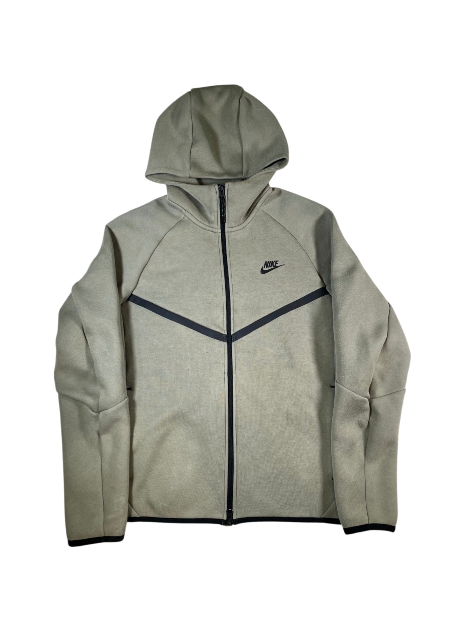 Nike Moss Tech Zip Up Olive Hoodie