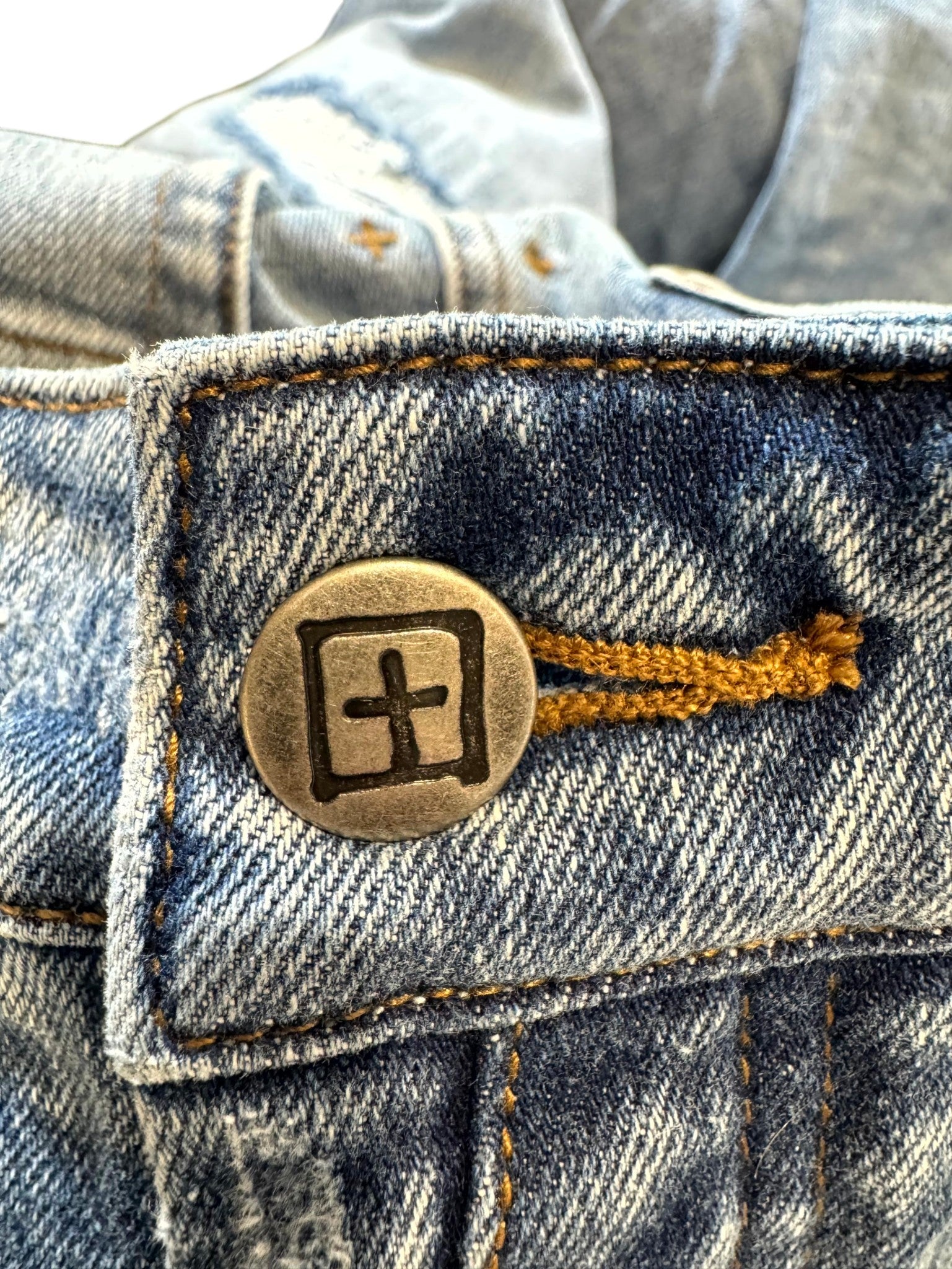 Ksubi Plus Logo Light Wash Jeans