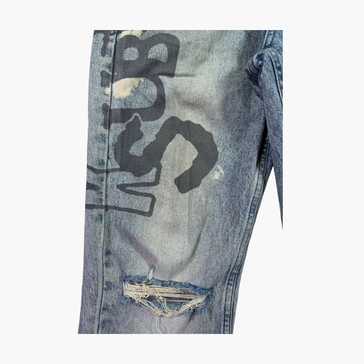 Ksubi Light Wash Bleached Jeans