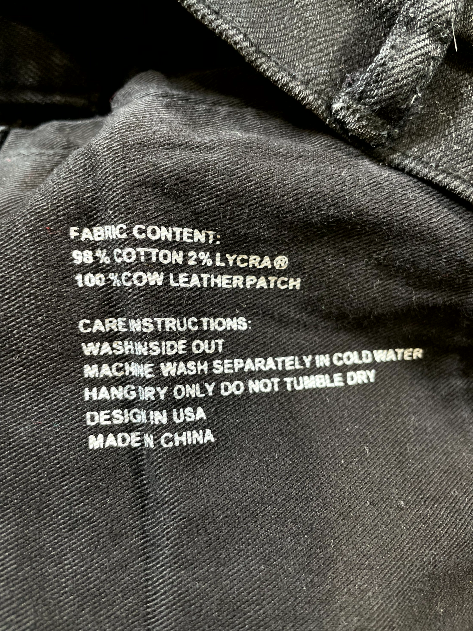 Purple Brand Plain Black Jeans