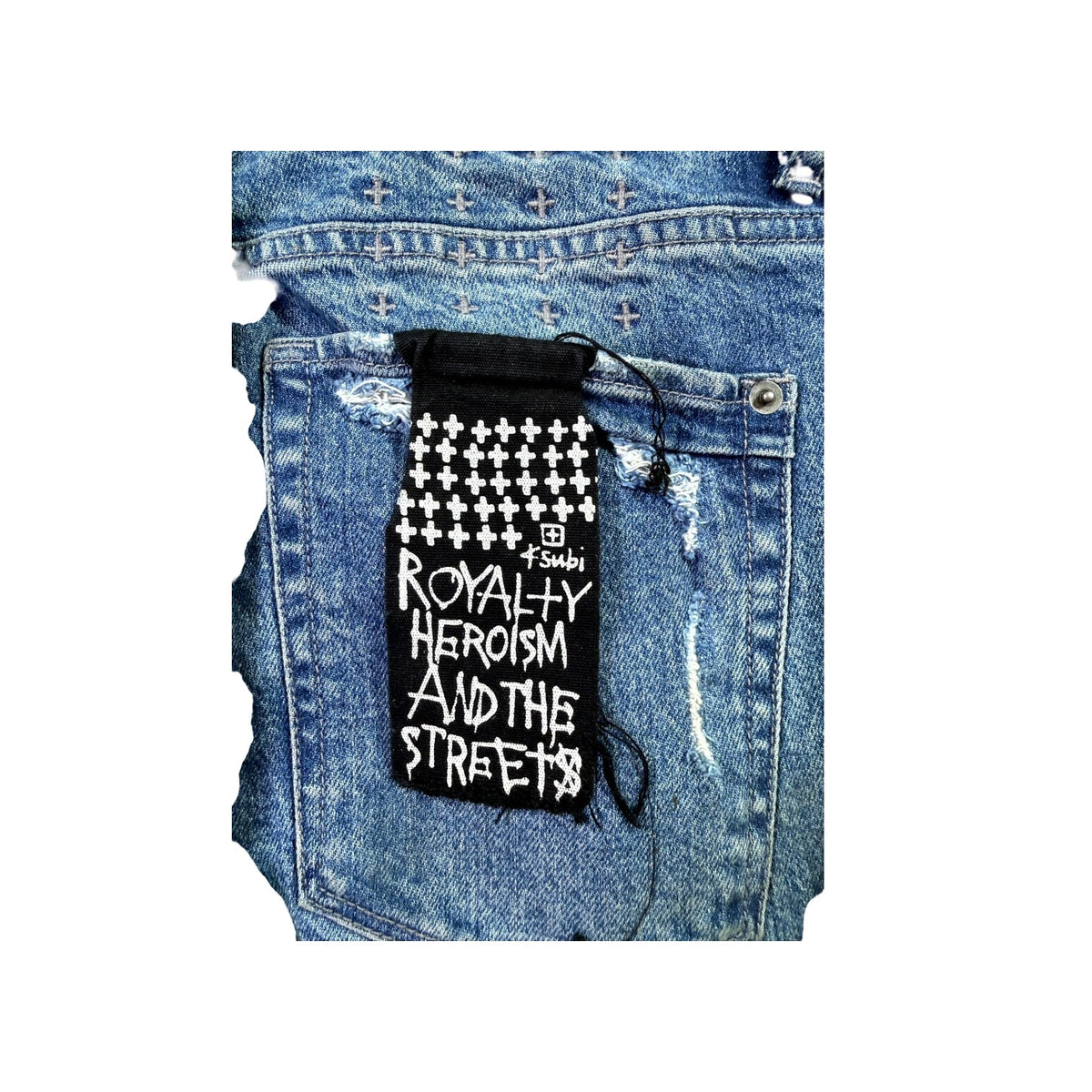 Ksubi Ripped Light Wash Jeans