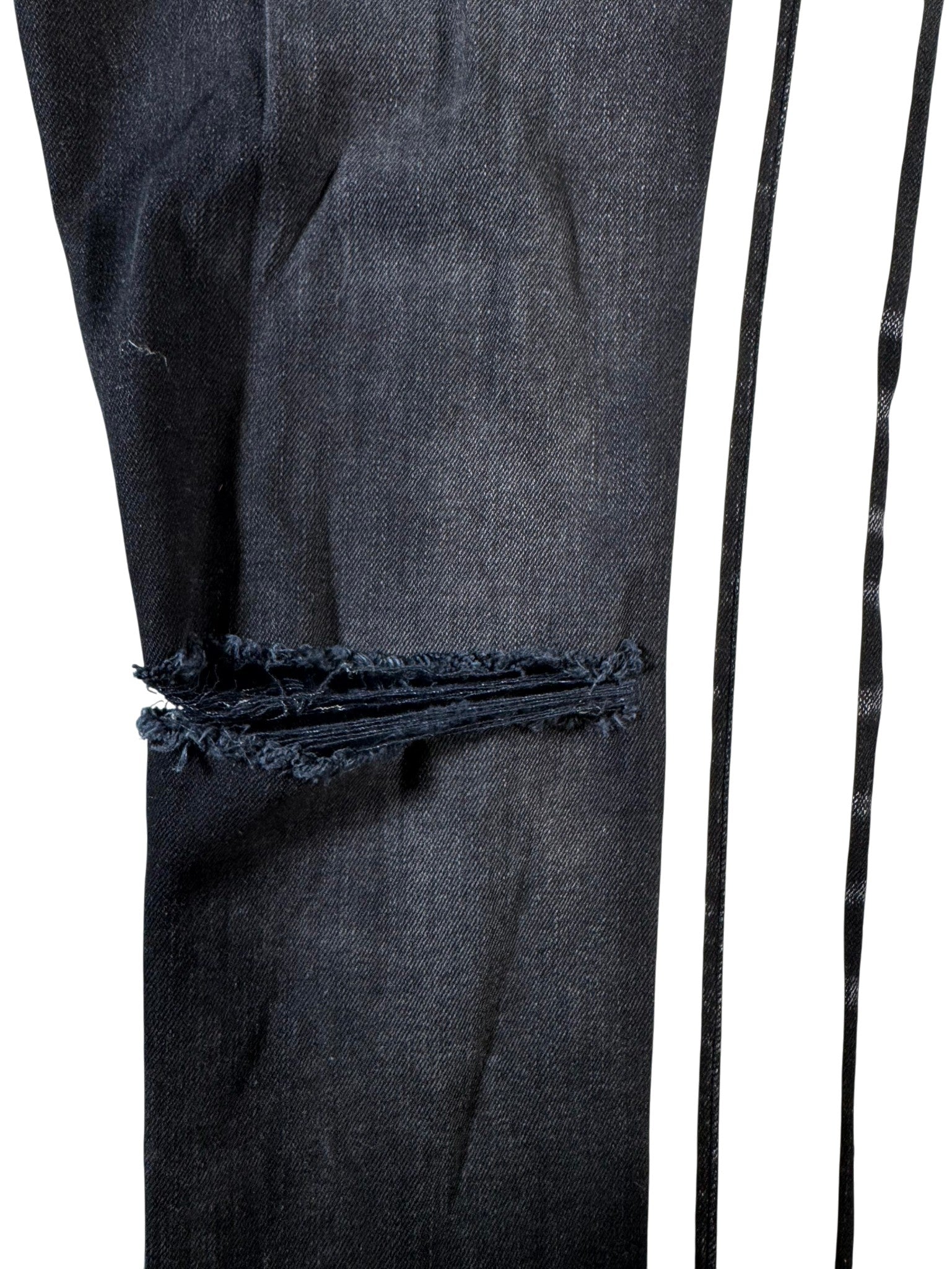 Amiri Track Stripe Black & White Jeans