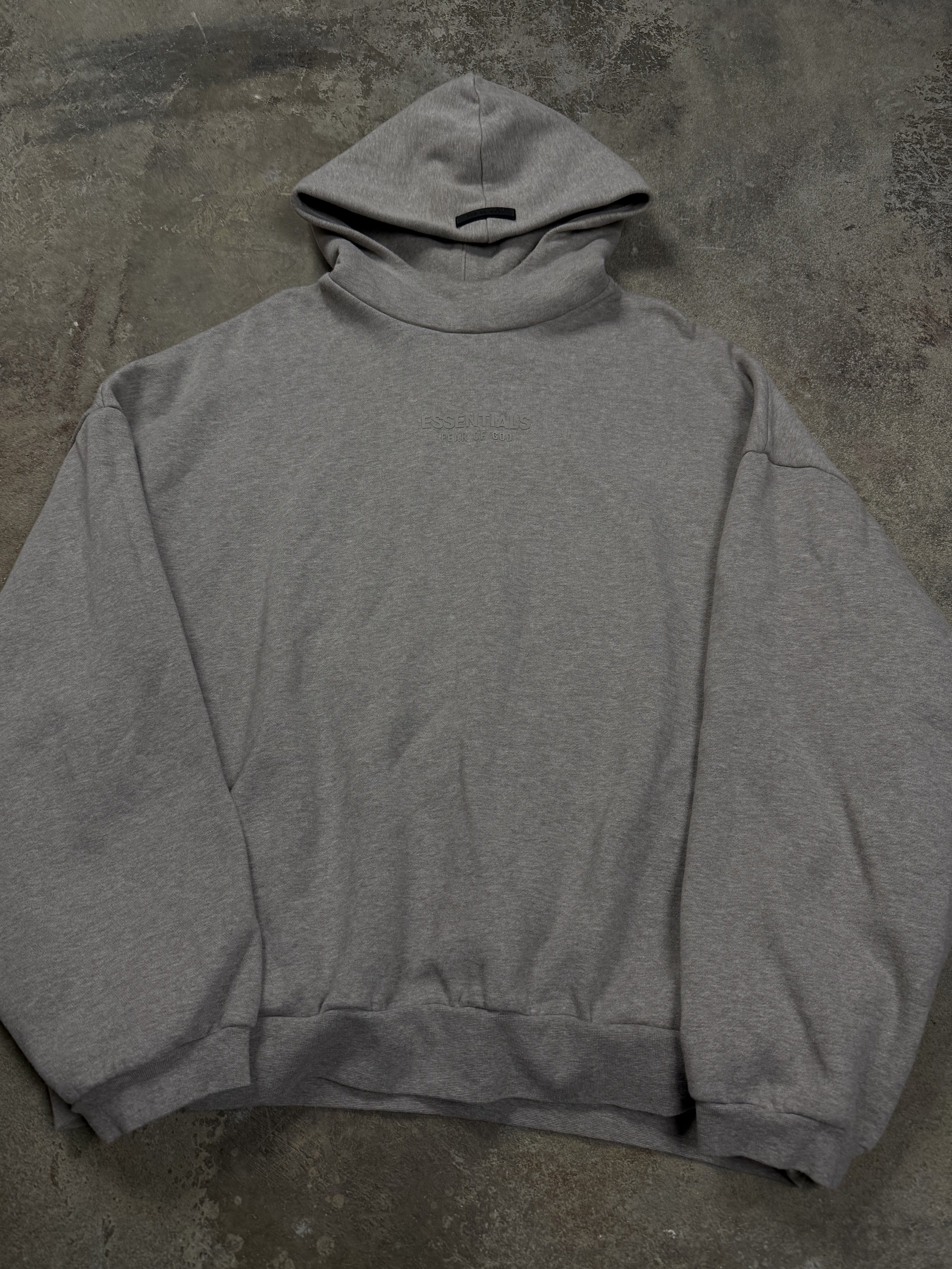 Essentials Hoodie Heather Tan Used XL