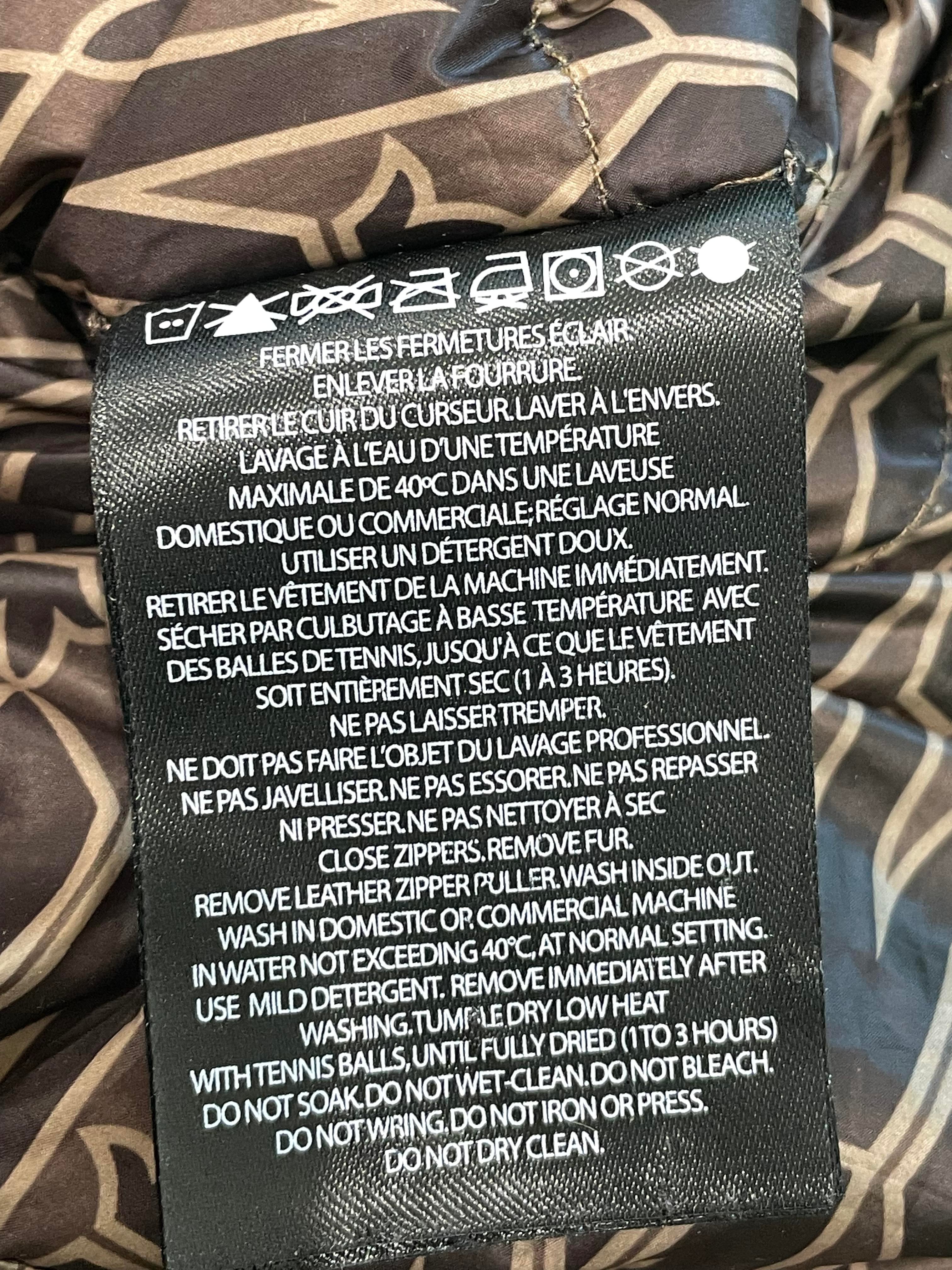 Mackage Puffer Monogram Women's Brown Jacket