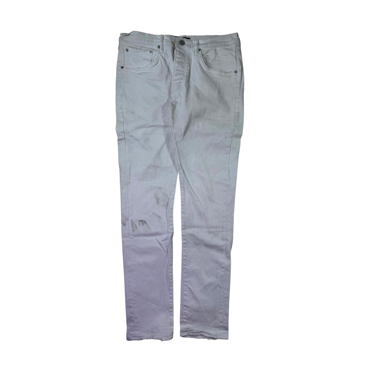Purple Brand Plain Grey Jeans