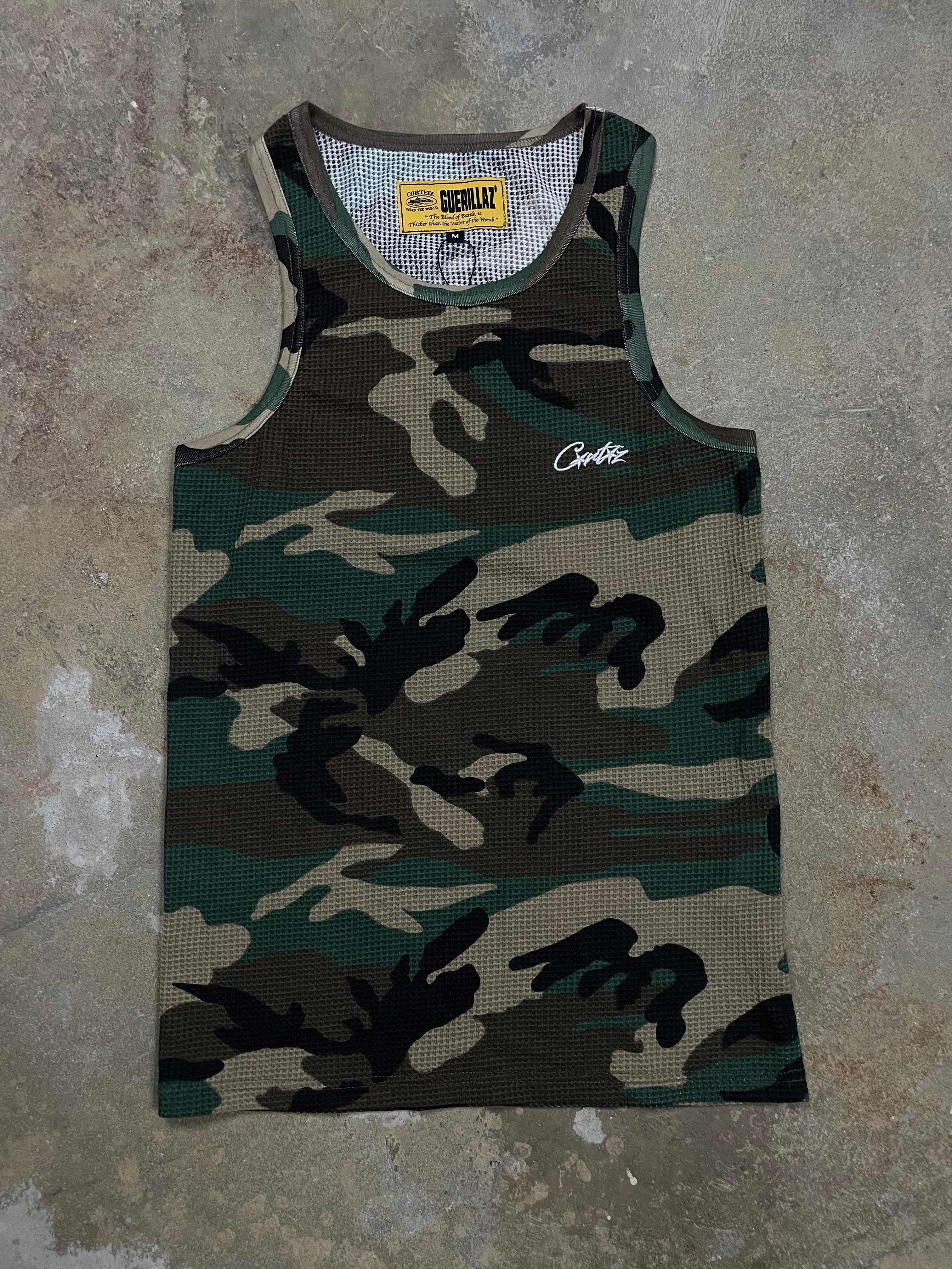 Corteiz Tank Top Camo New Medium
