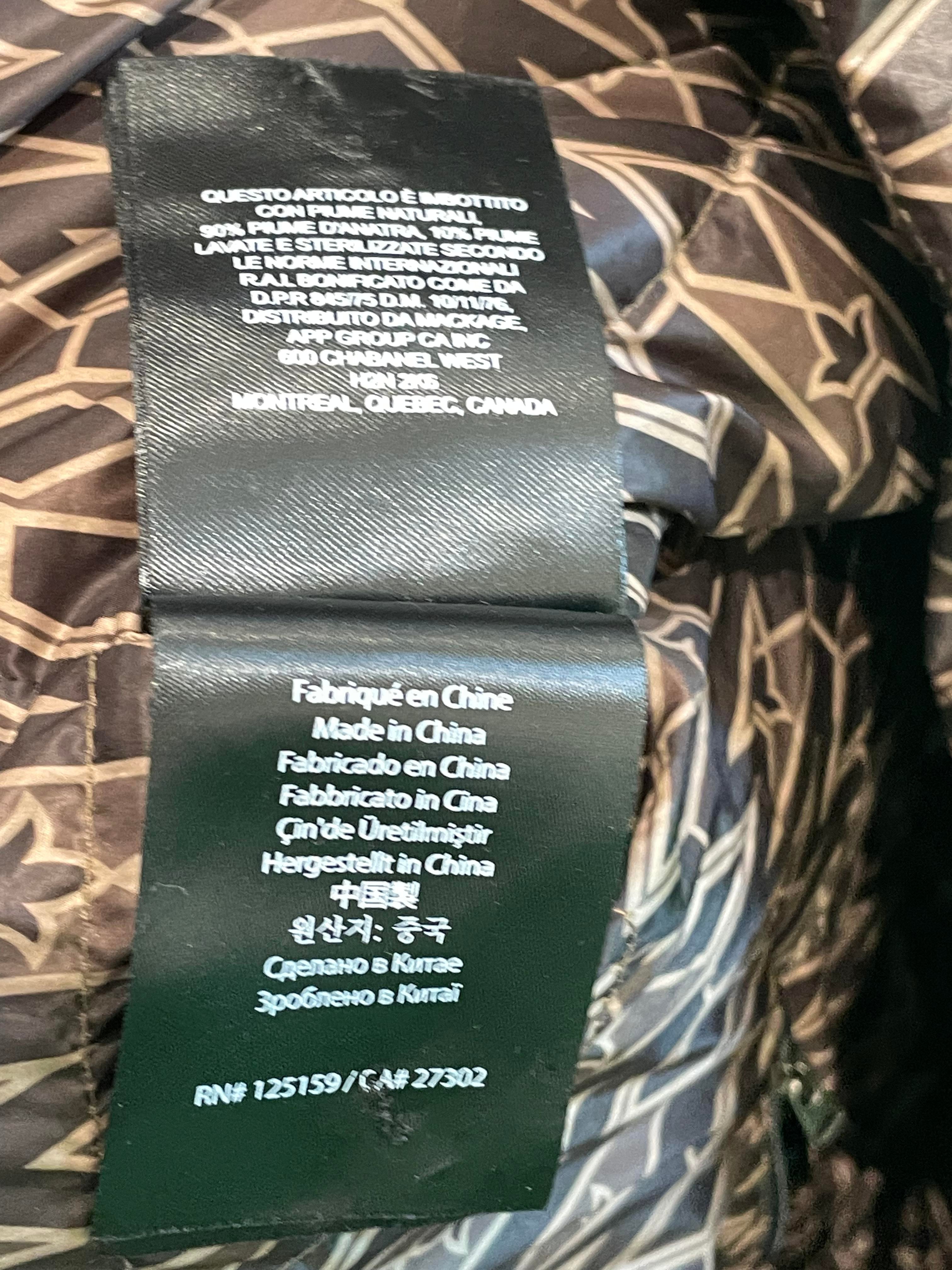 Mackage Puffer Monogram Women's Brown Jacket