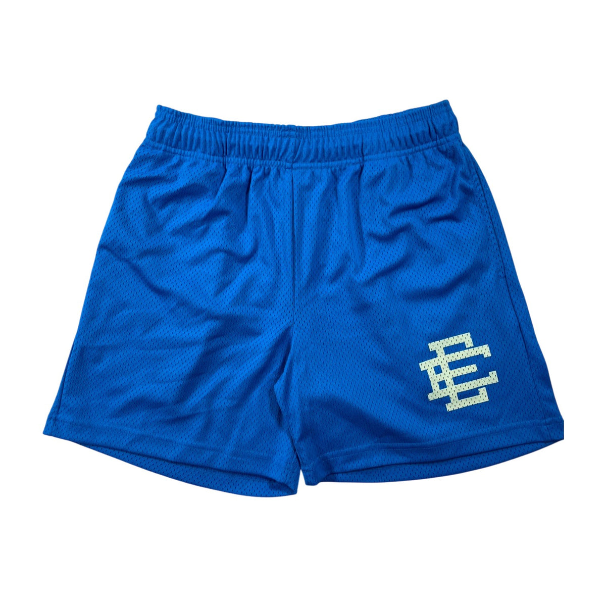 Eric Emanuel Basics Blue & Cream Shorts