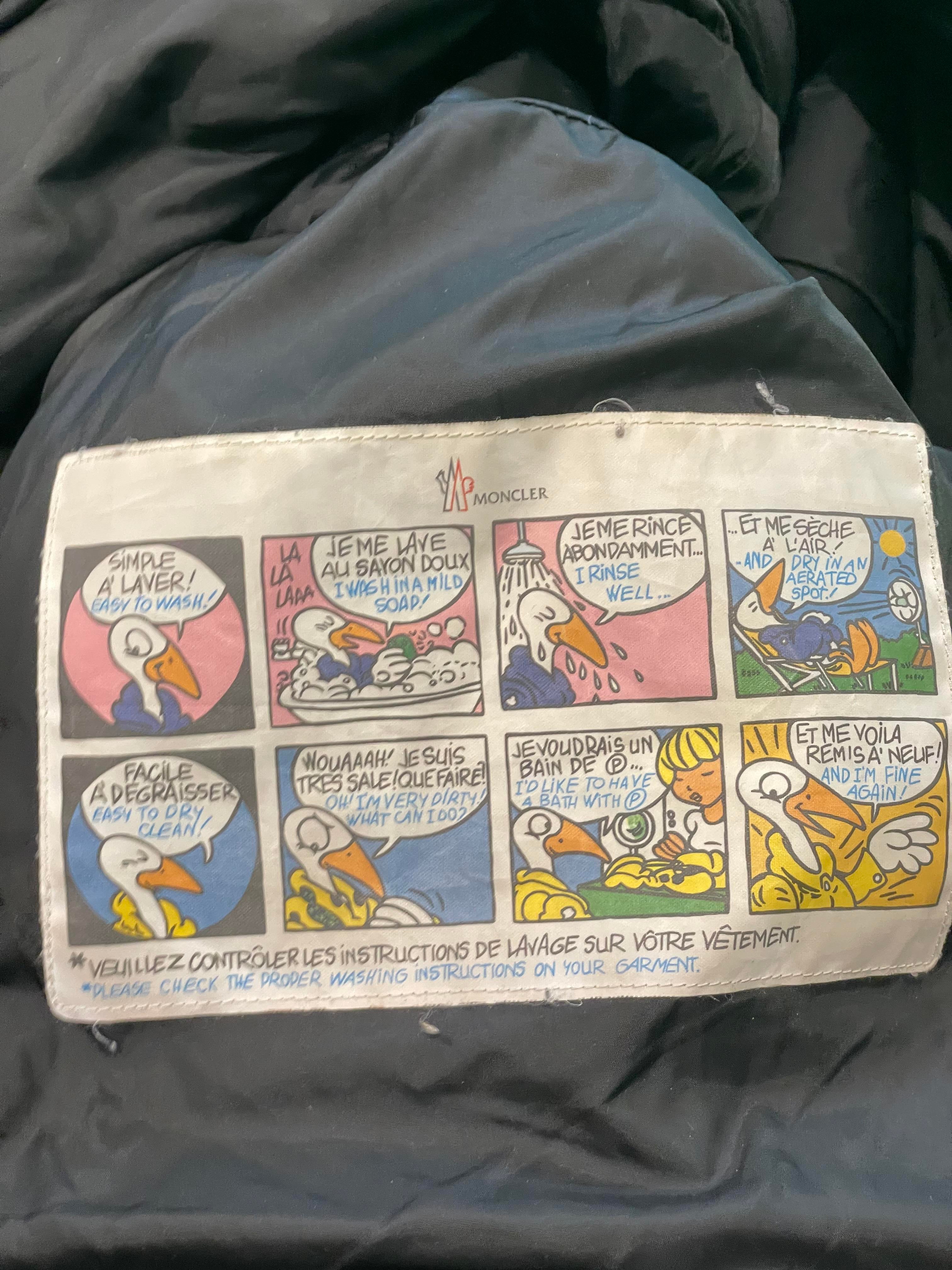 Moncler Black Puffer Coat Women's