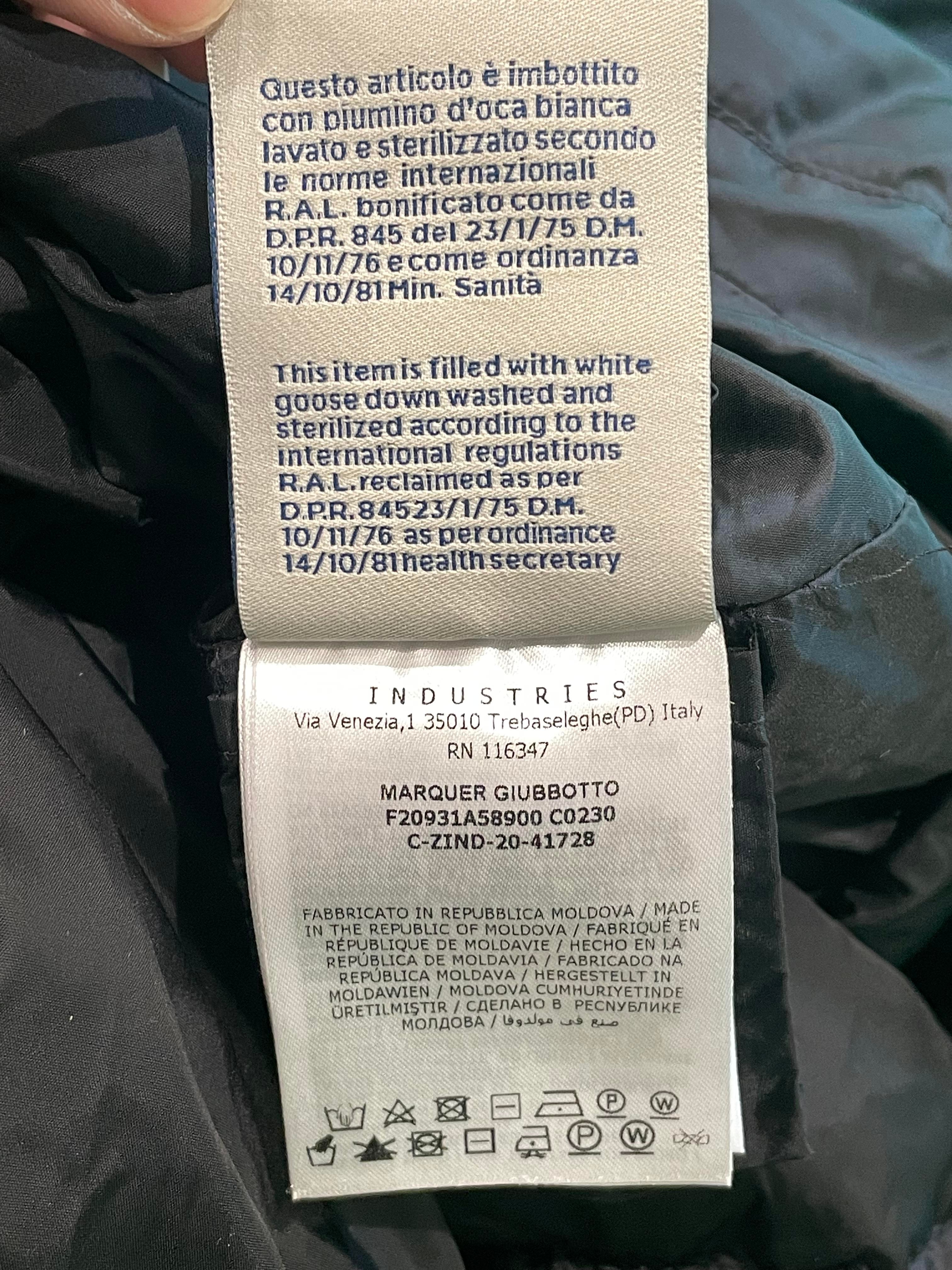 Moncler Black Puffer Coat Women's