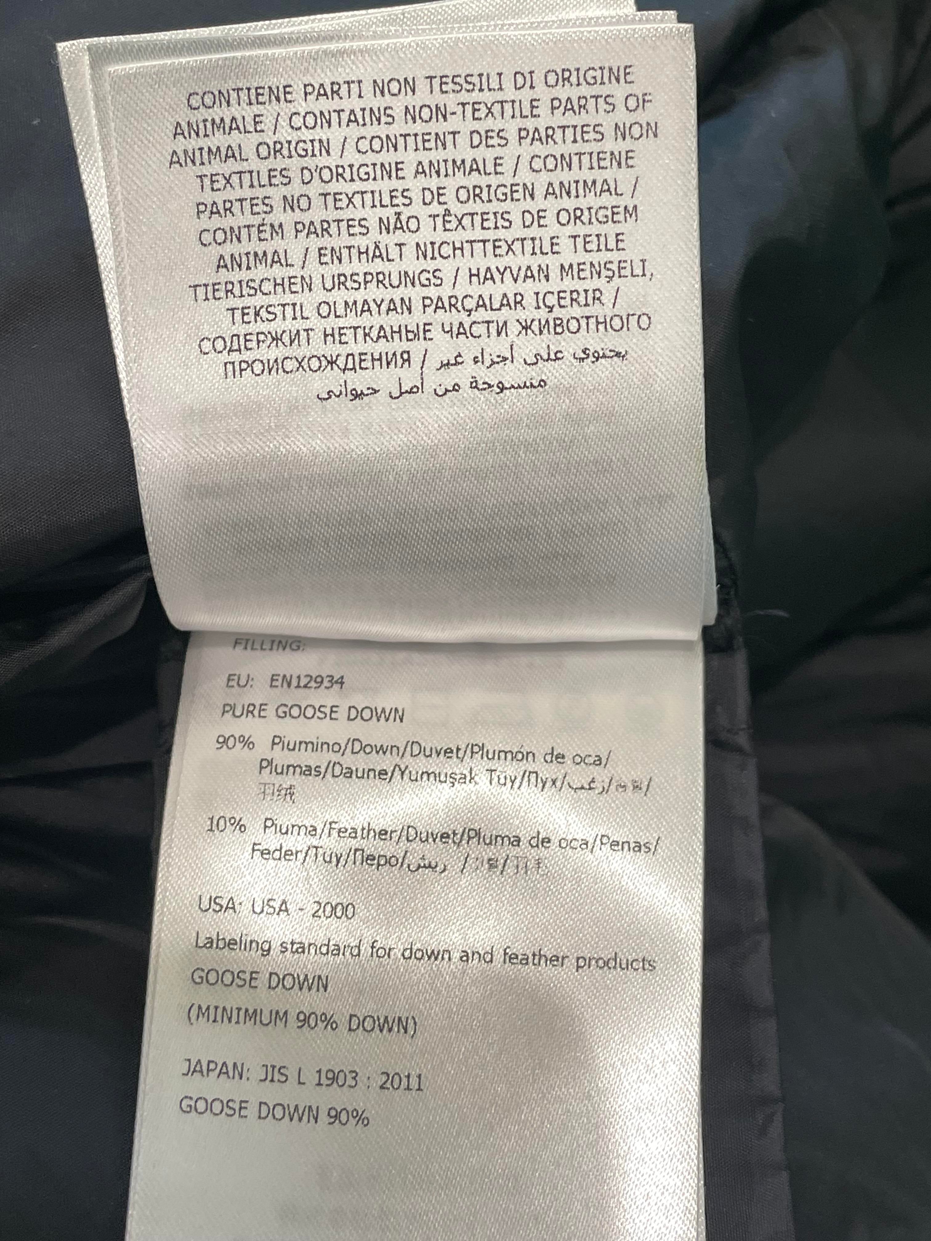 Moncler Black Puffer Coat Women's