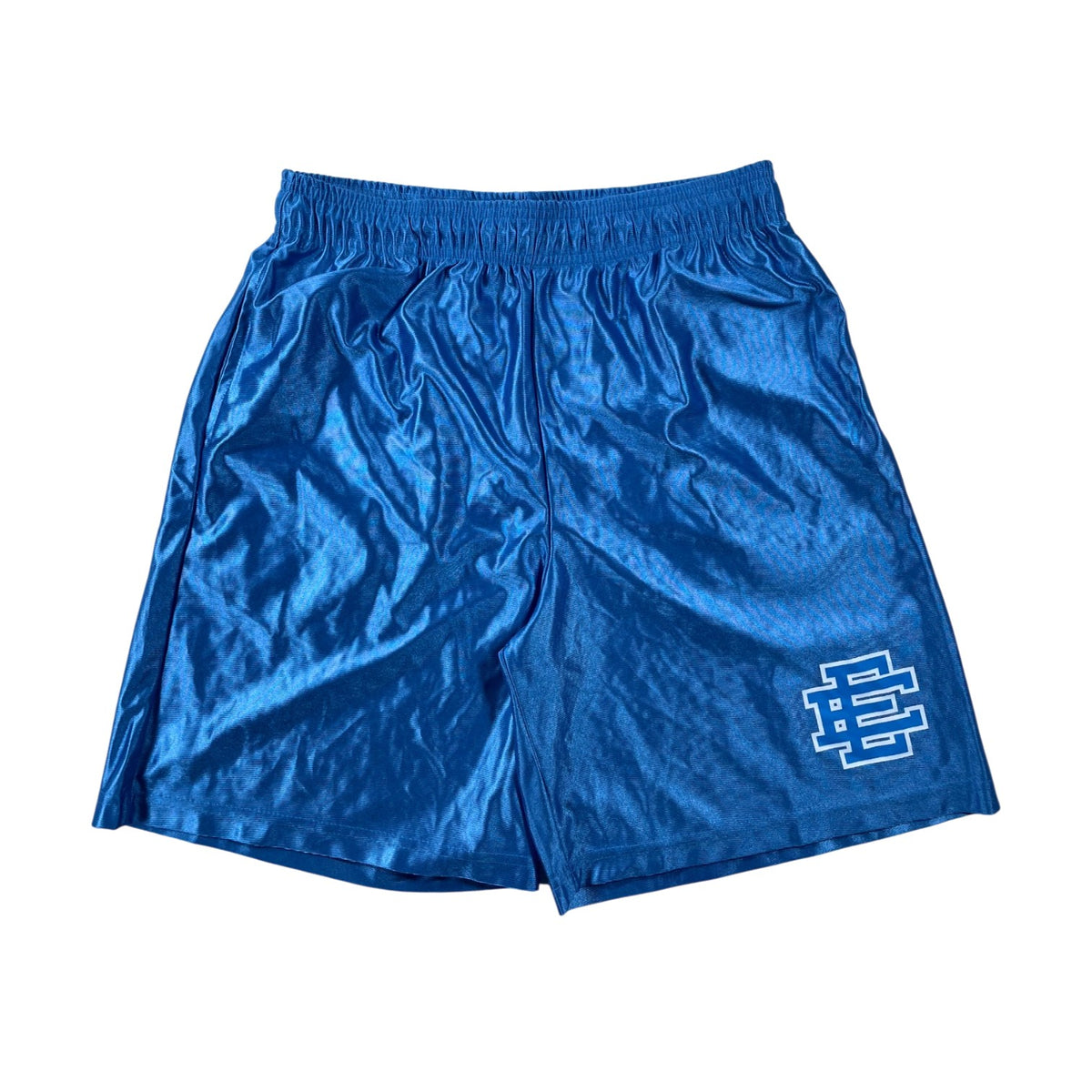 Eric Emanuel Satin Baby Blue Shorts