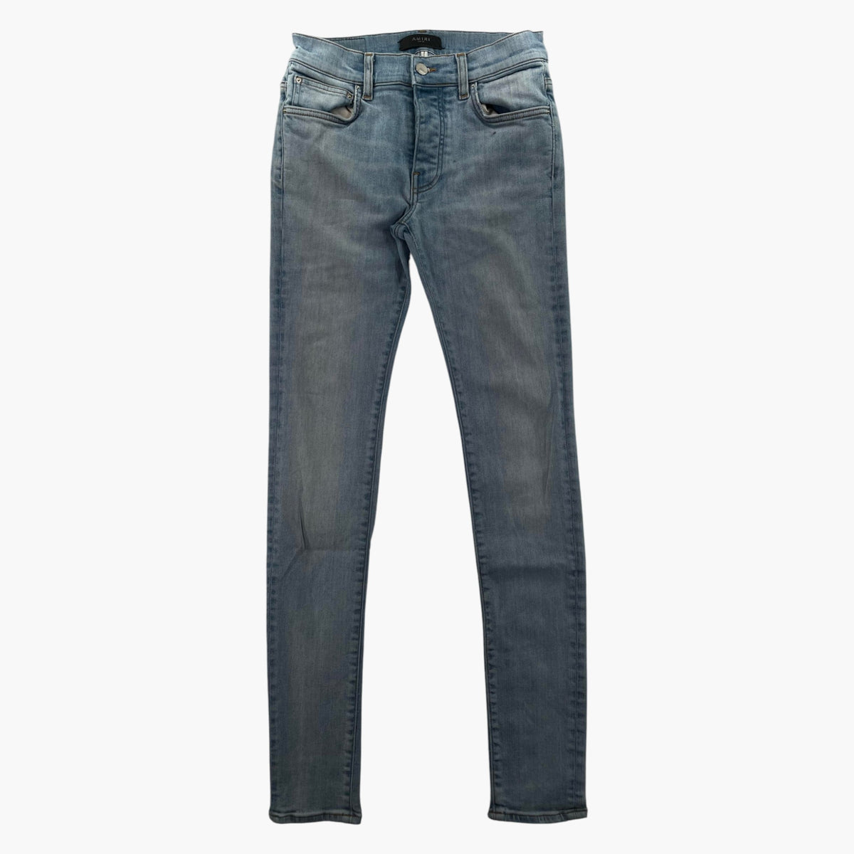 Amiri Thrasher Light Wash Plain Jeans