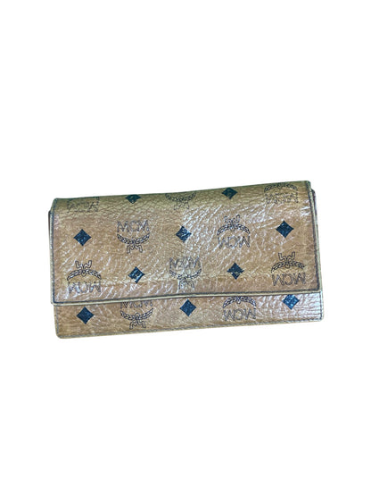 MCM Visetos Beige Wallet