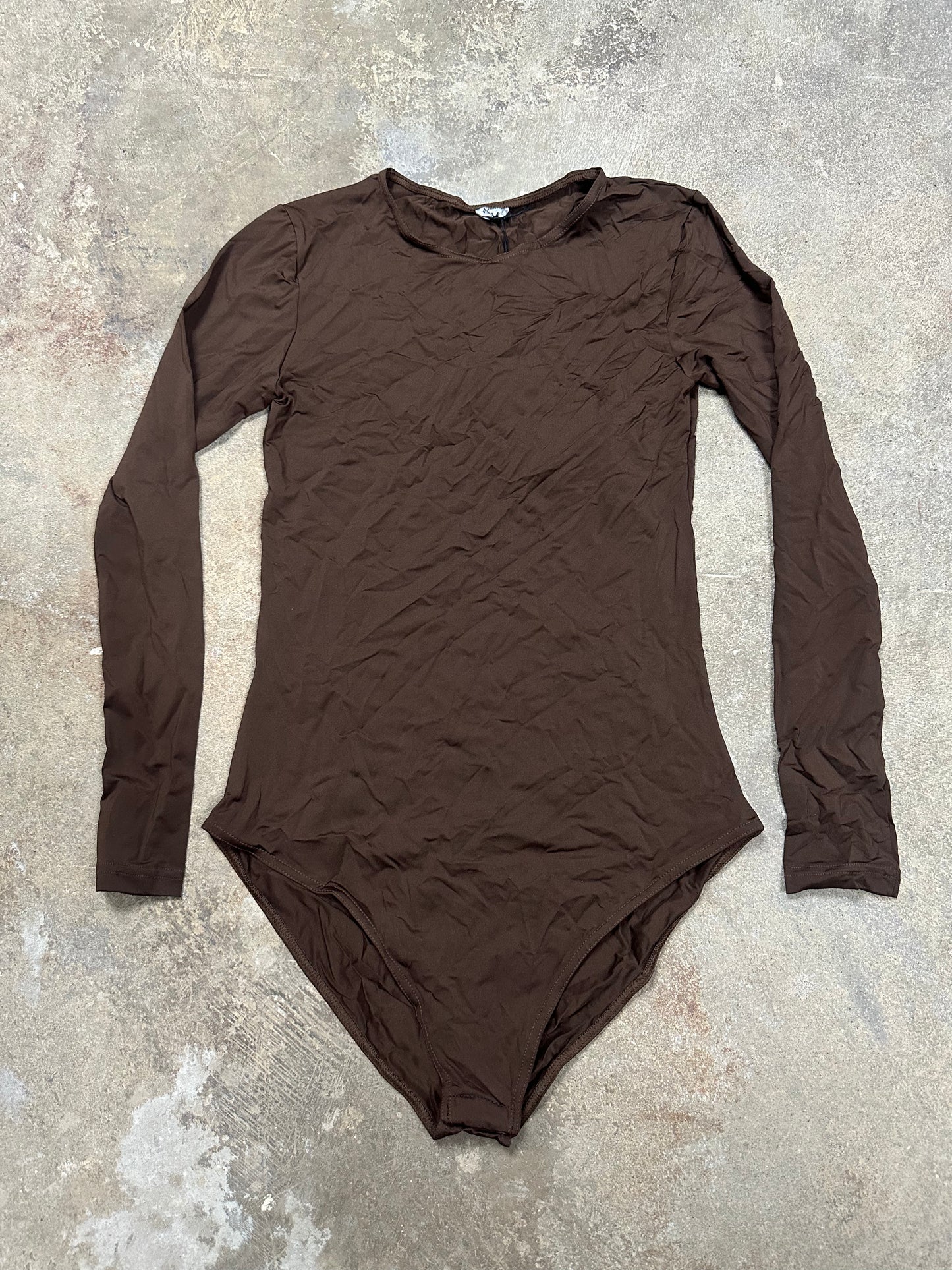 Balenciaga Body Suit Brown New XS