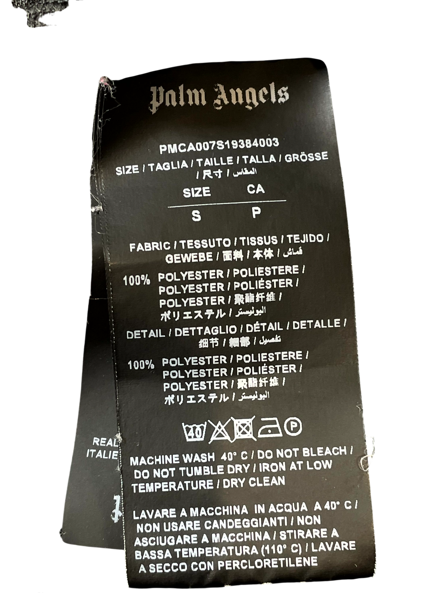 Palm Angels Black & Rainbow Sweatpants