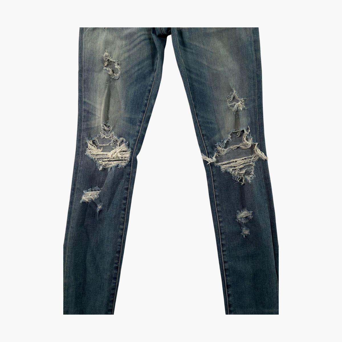 Amiri Thrasher Light Wash Plain Jeans