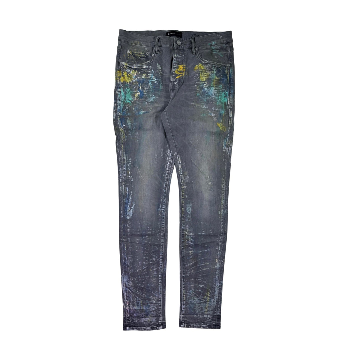 Purple Brand Silver & Milticolor Jeans