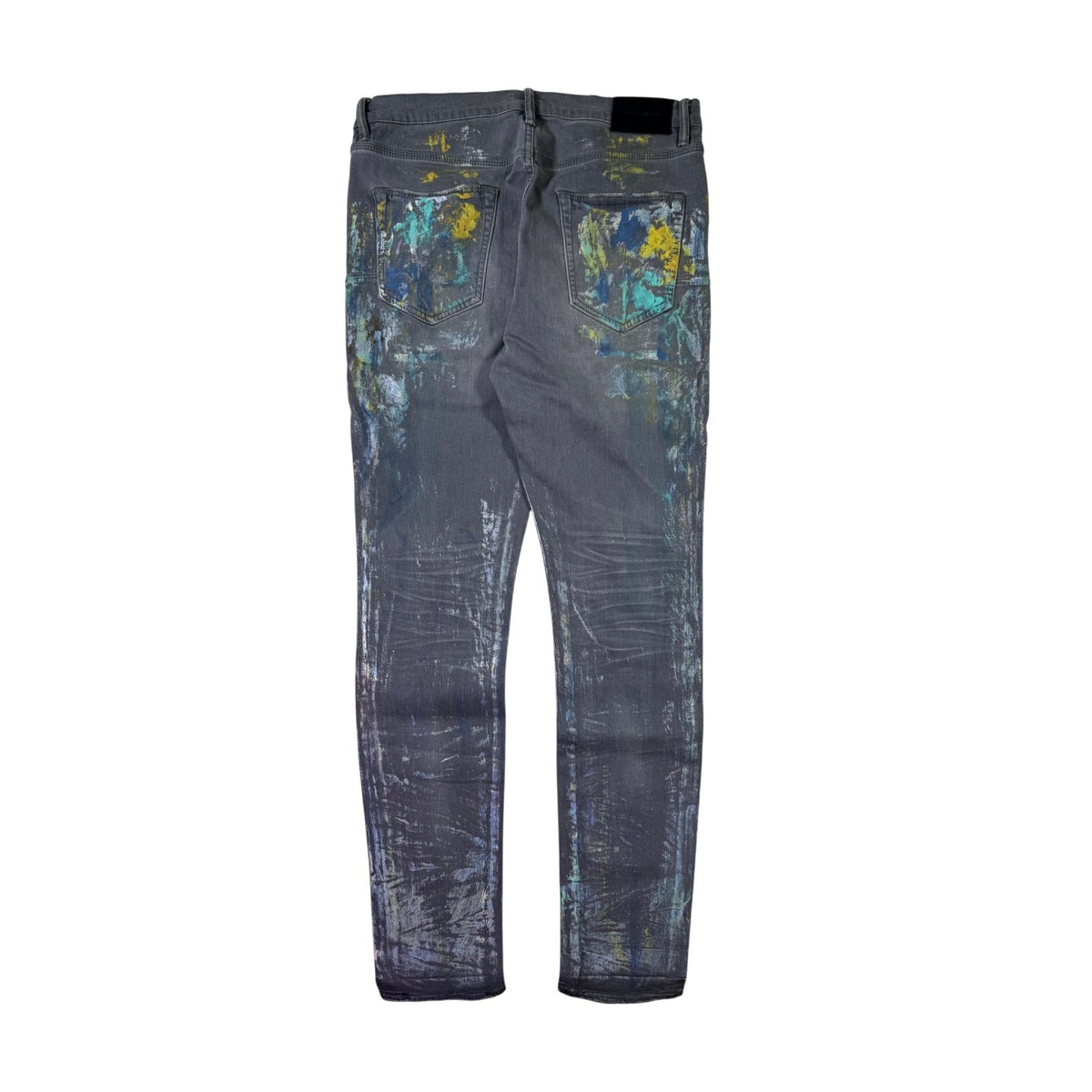 Purple Brand Silver & Milticolor Jeans