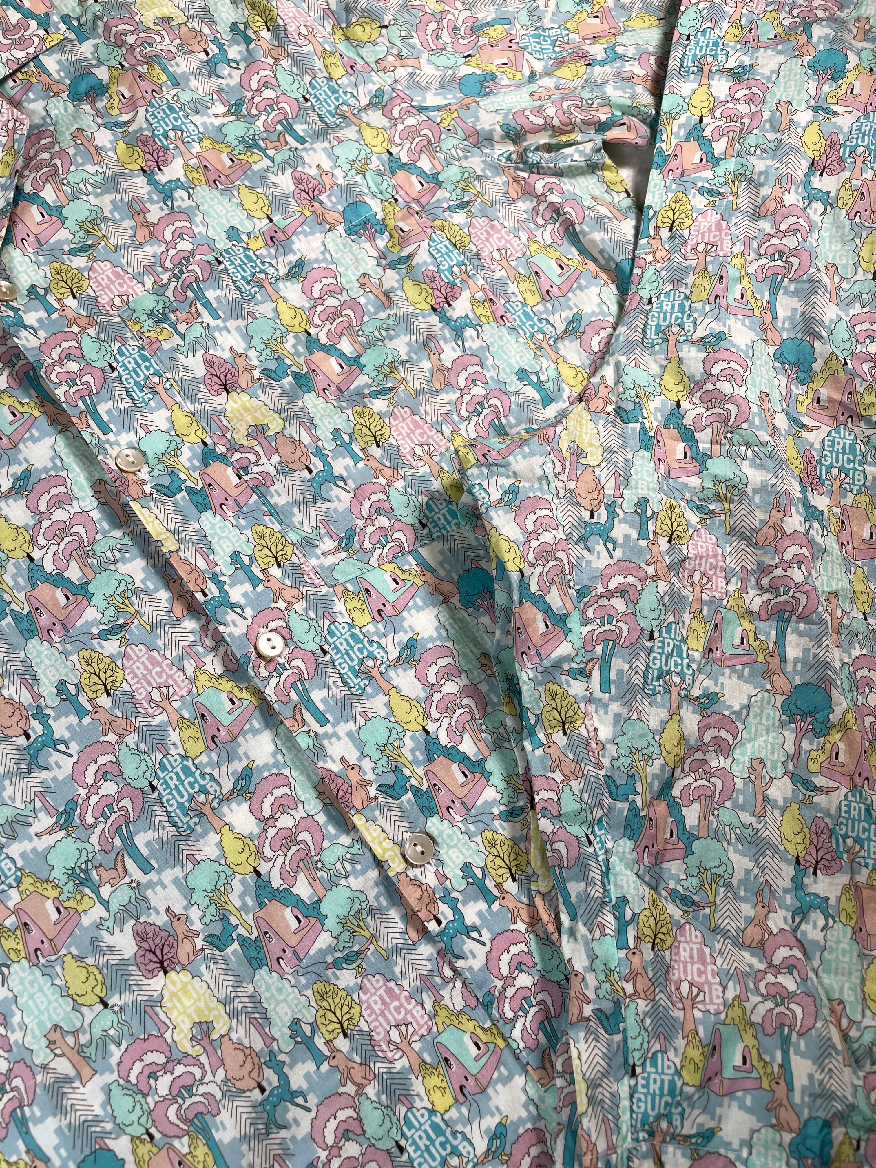 Gucci 'Liberty' Button Up Set
