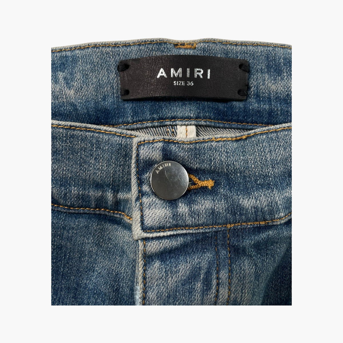 Amiri Thrasher Clay Indigo Plus Jeans