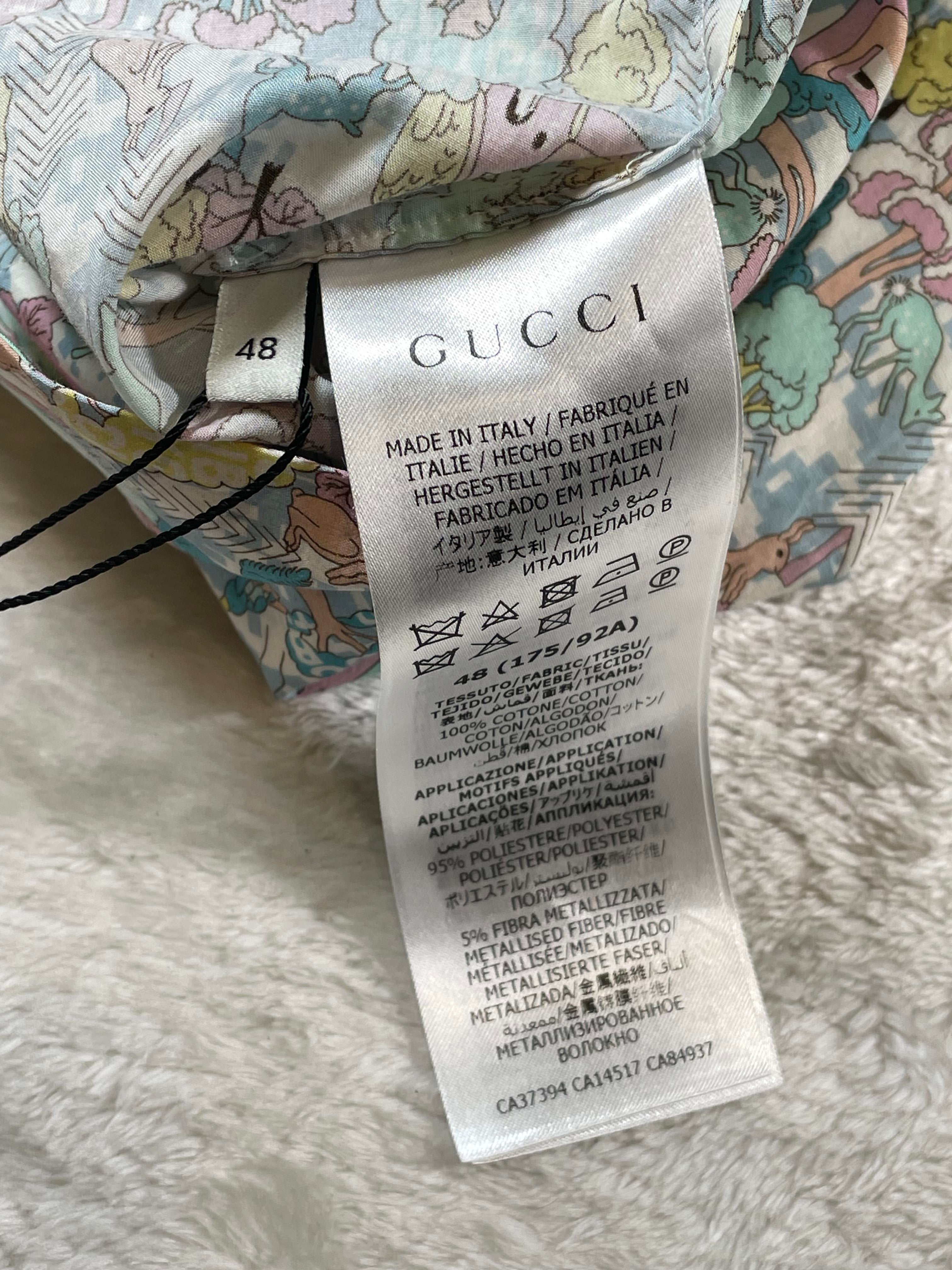 Gucci 'Liberty' Button Up Set