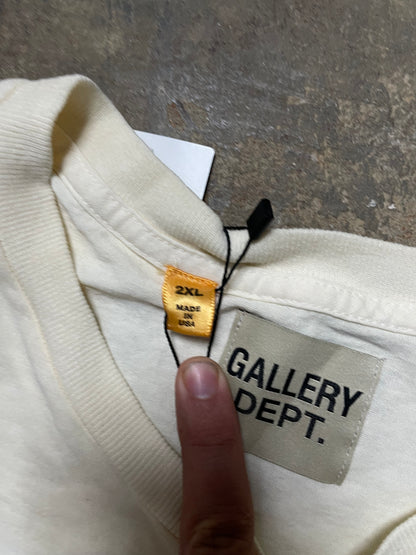 Gallery Dept Cream LS Tee XXL Used