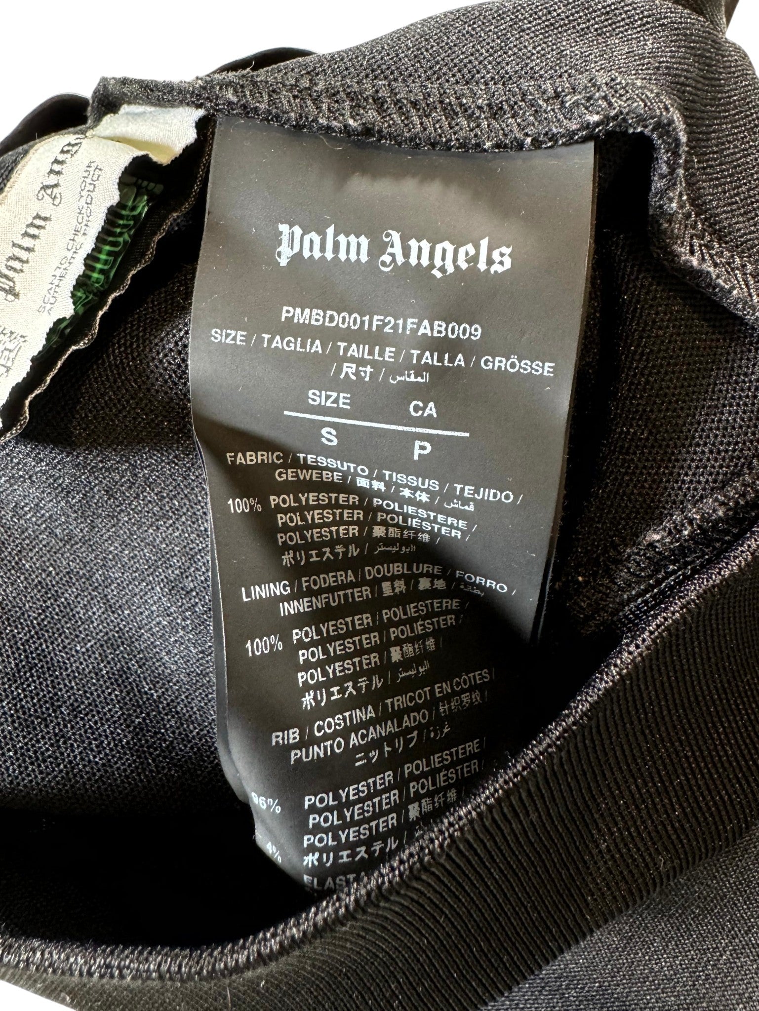Palm Angels"Missoni" Black & Multicolor Track Jacket