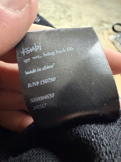 Ksubi Hoodie Black All Over Used Large (Fits Medium)