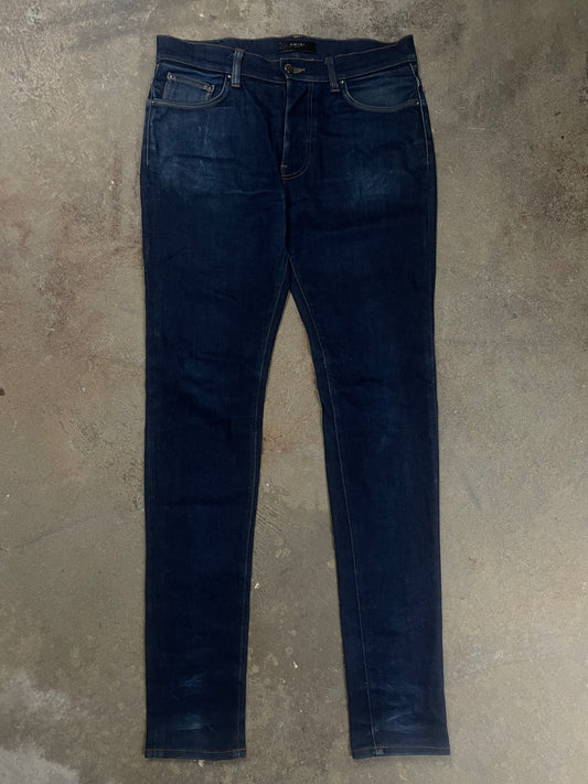 Amiri Selvedge Denim Plain Thrasher Used 33