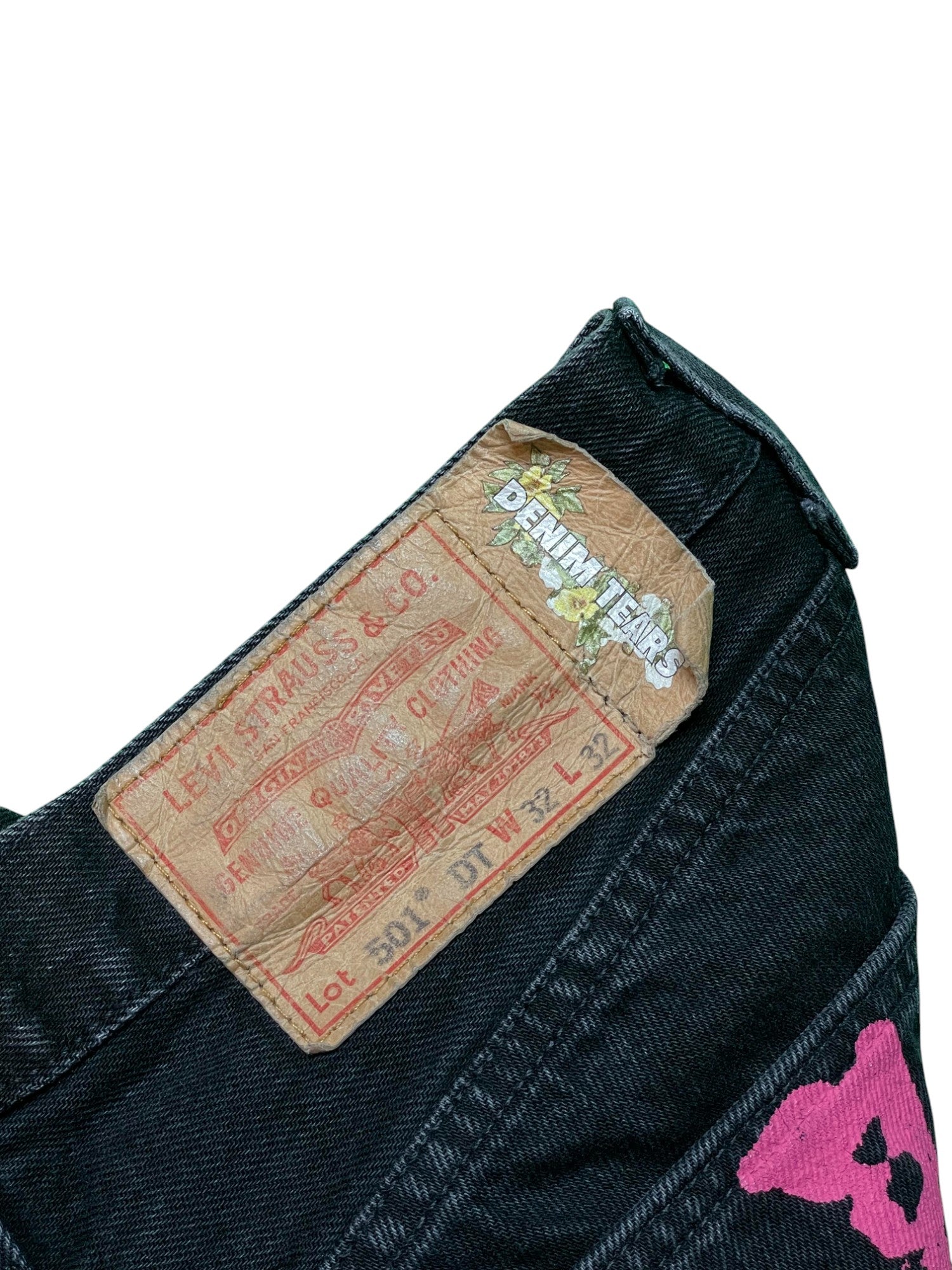 Levis Denim Tears B Stroy Black Jeans