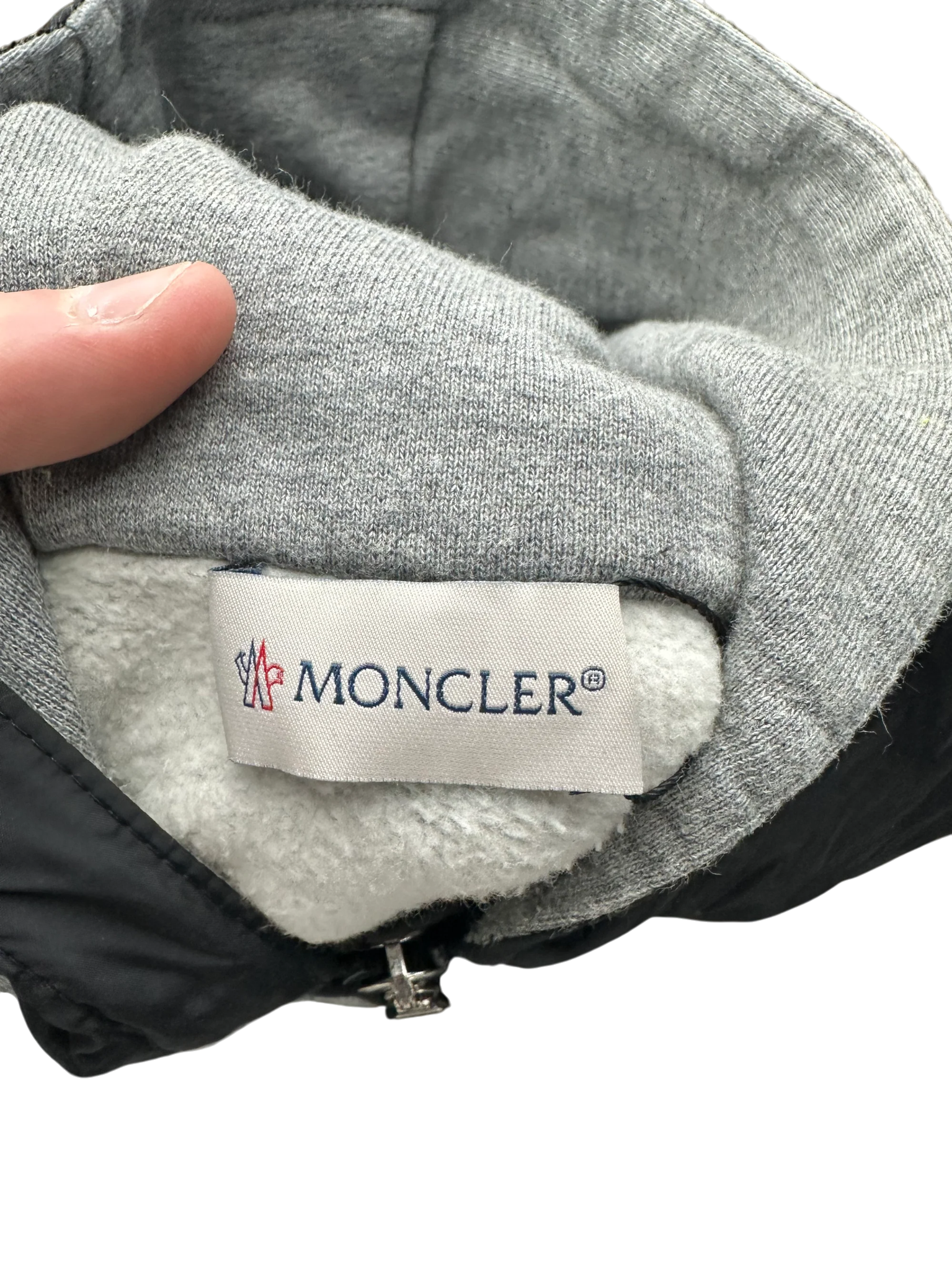 Moncler Grey & Black Sweatsuit