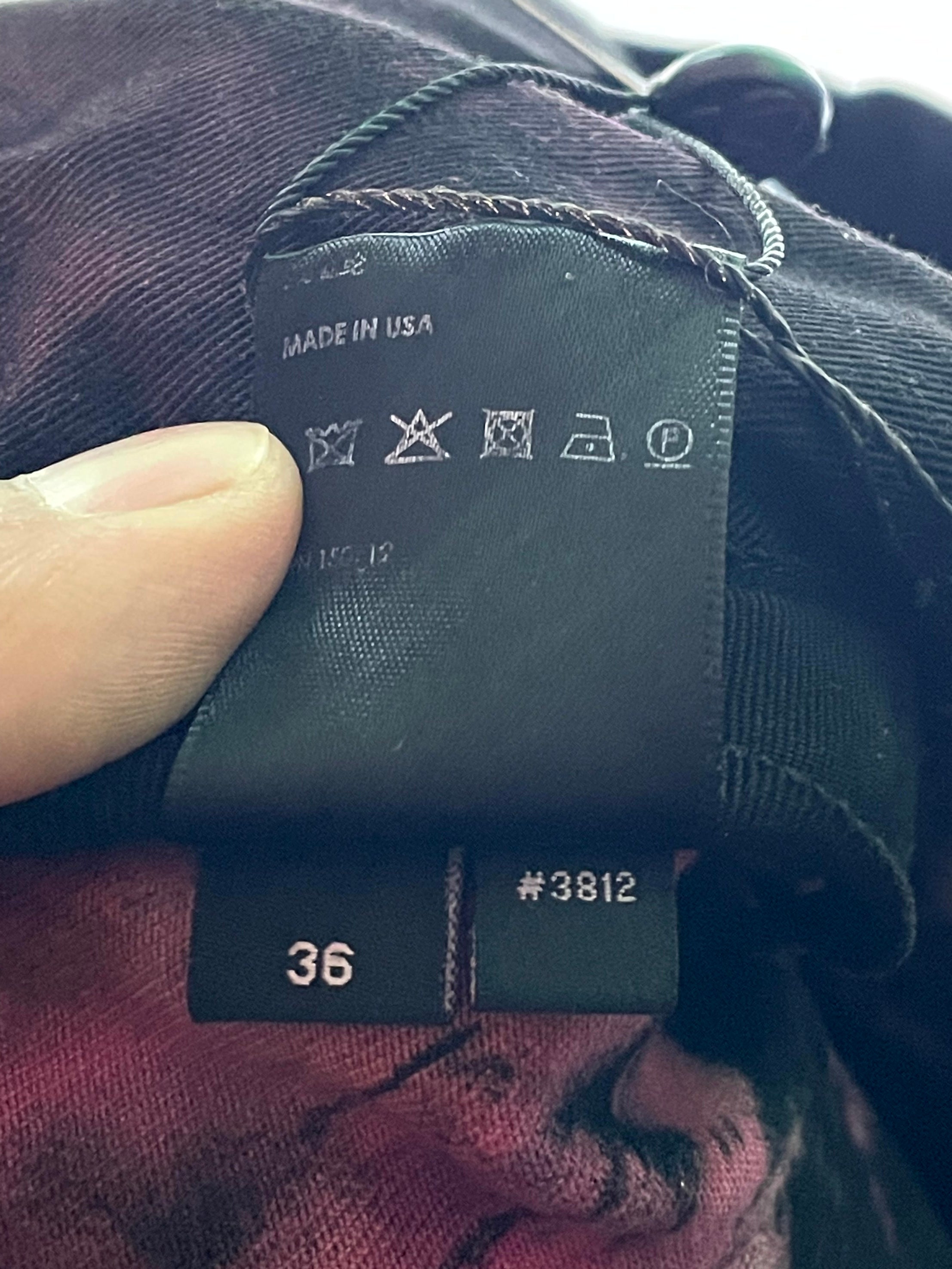 Amiri Tie Dye Black Jeans